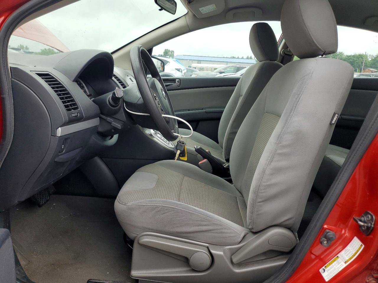2011 Nissan Sentra 2.0/2.0s/sr/2.0sl Red vin: 3N1AB6APXBL652453
