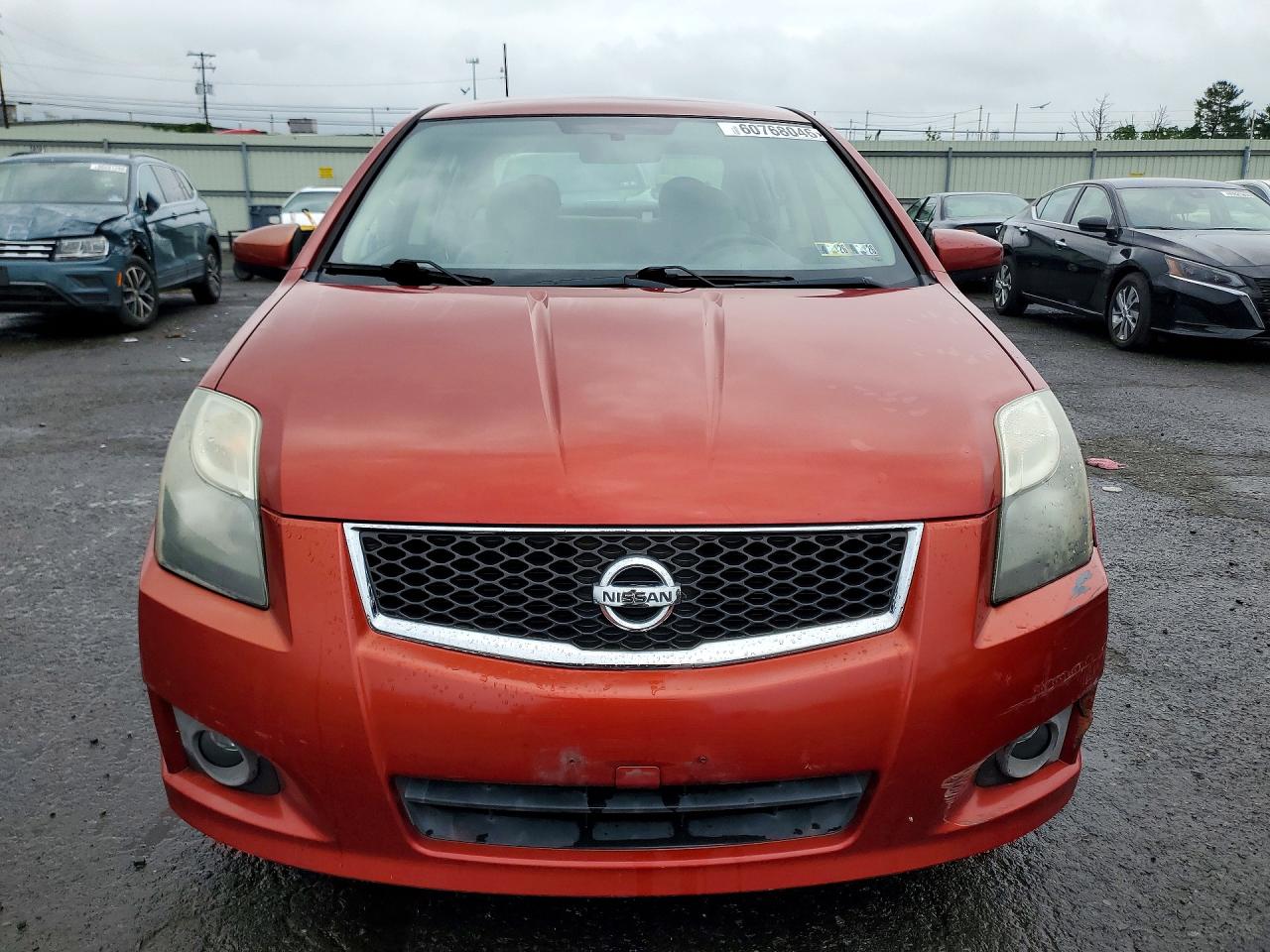 2011 Nissan Sentra 2.0/2.0s/sr/2.0sl Red vin: 3N1AB6APXBL652453