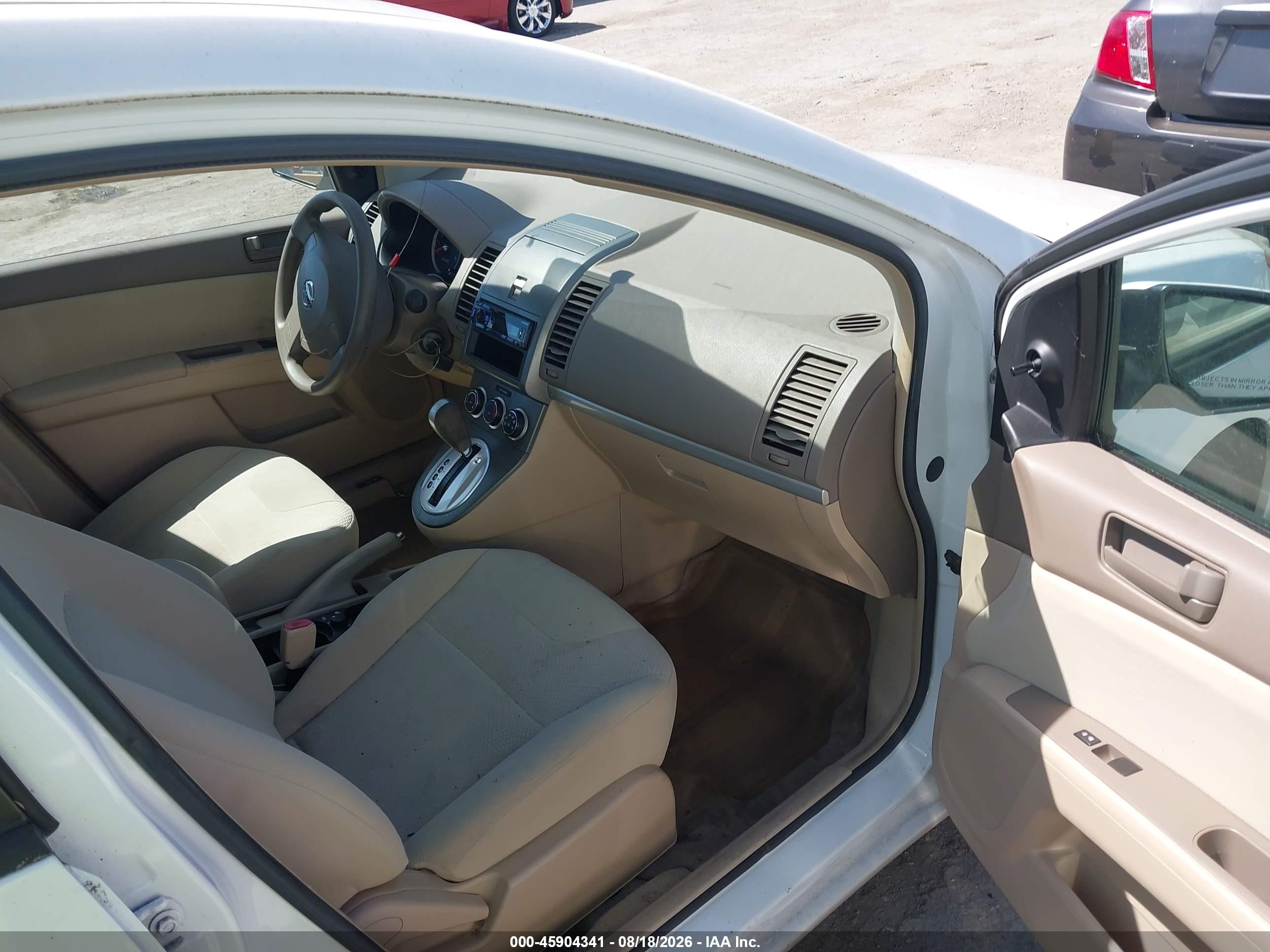 2011 Nissan Sentra 2.0 White vin: 3N1AB6APXBL659631
