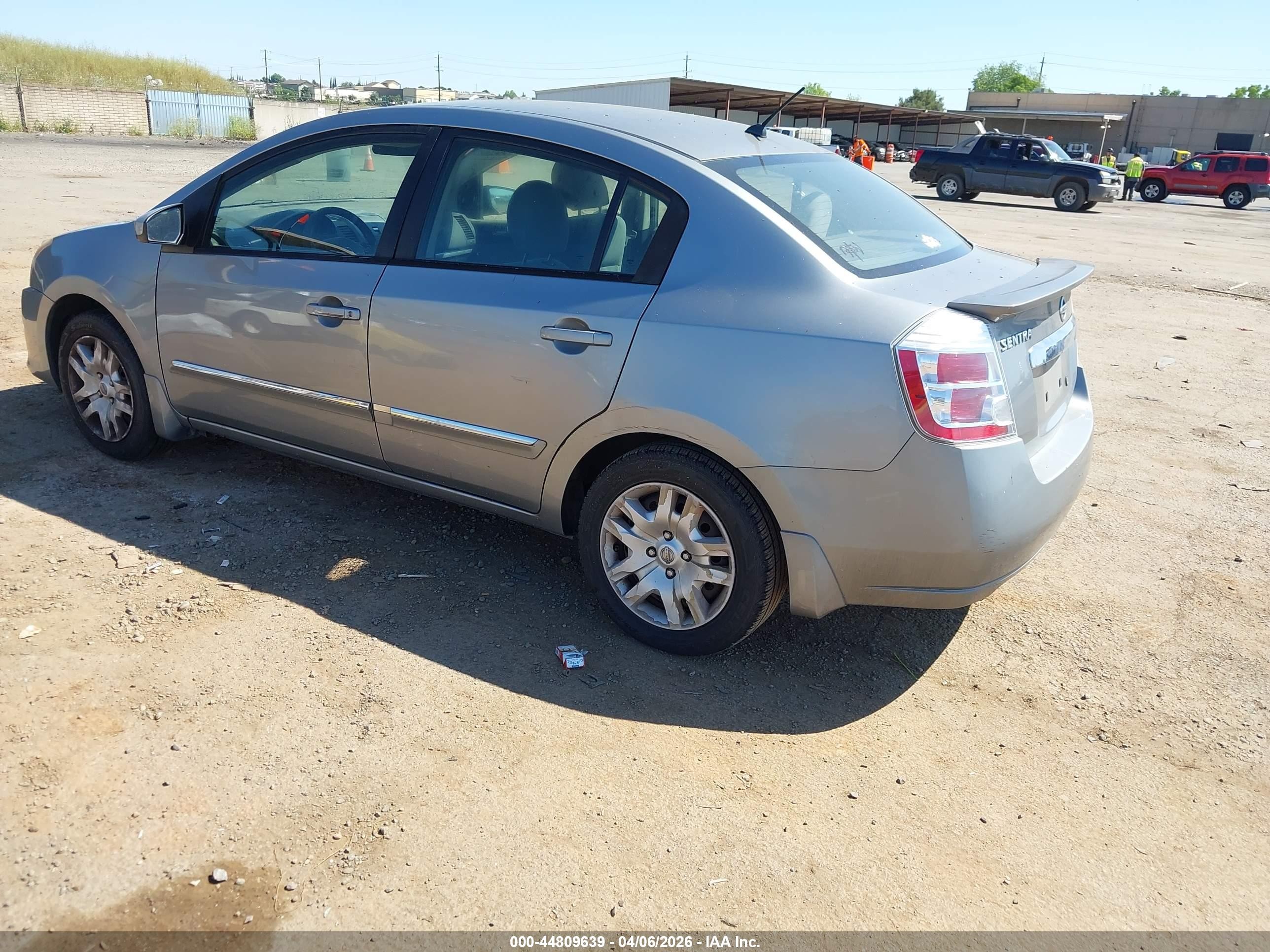 2011 Nissan Sentra 2.0s Gray vin: 3N1AB6APXBL660097