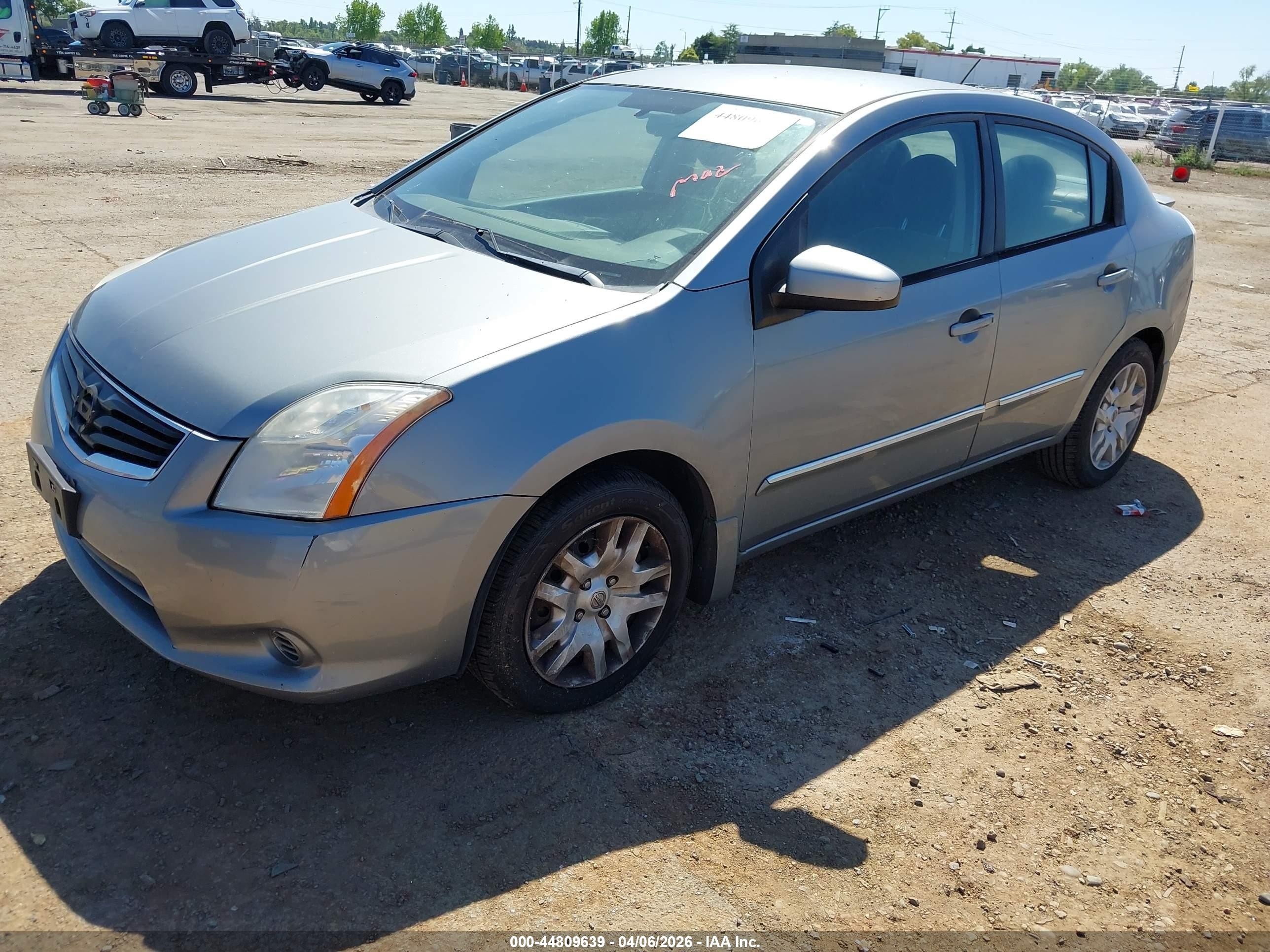 2011 Nissan Sentra 2.0s Gray vin: 3N1AB6APXBL660097