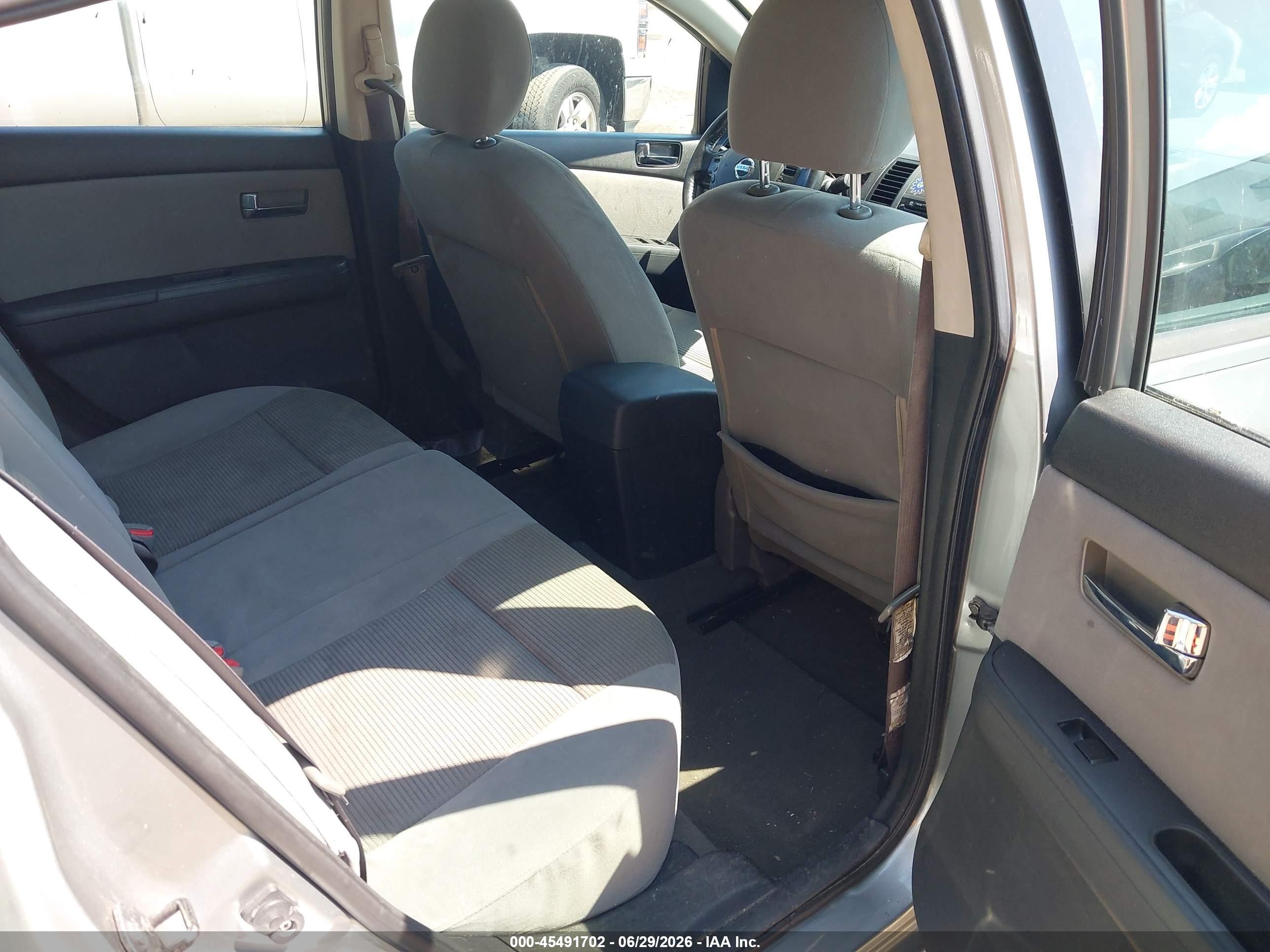 2011 Nissan Sentra 2.0s Серый vin: 3N1AB6APXBL667793
