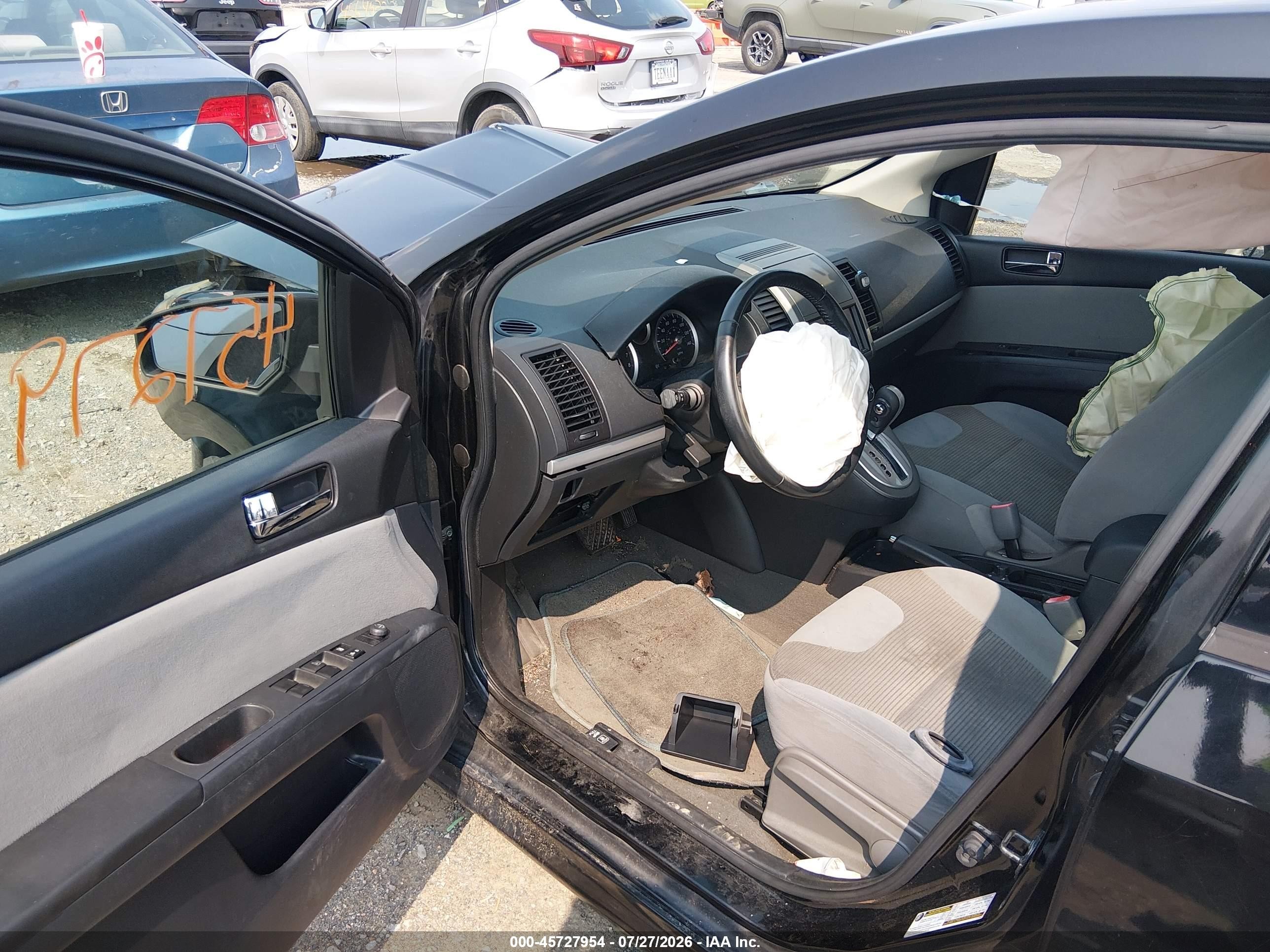 2011 Nissan Sentra 2.0sr Black vin: 3N1AB6APXBL669821
