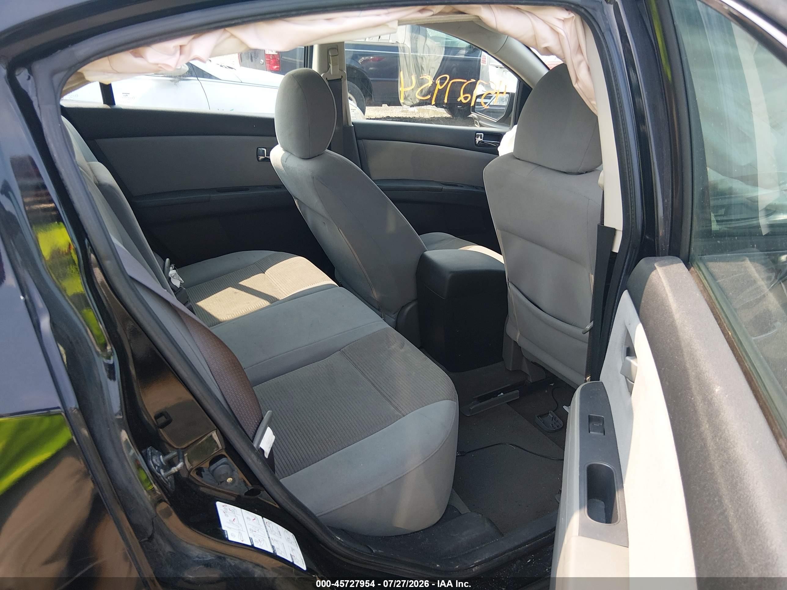 2011 Nissan Sentra 2.0sr Black vin: 3N1AB6APXBL669821