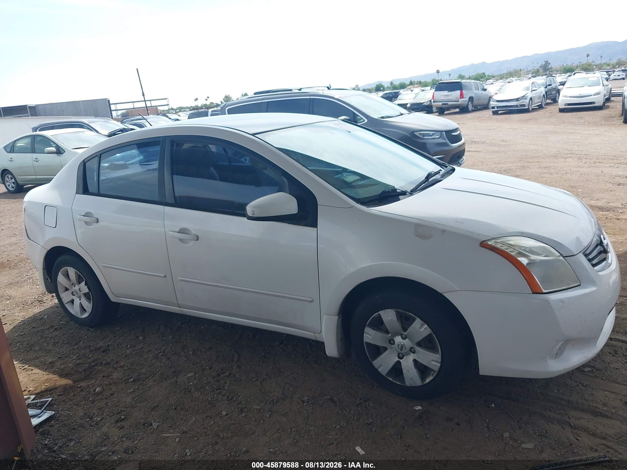 2011 Nissan Sentra 2.0 Белый vin: 3N1AB6APXBL679913