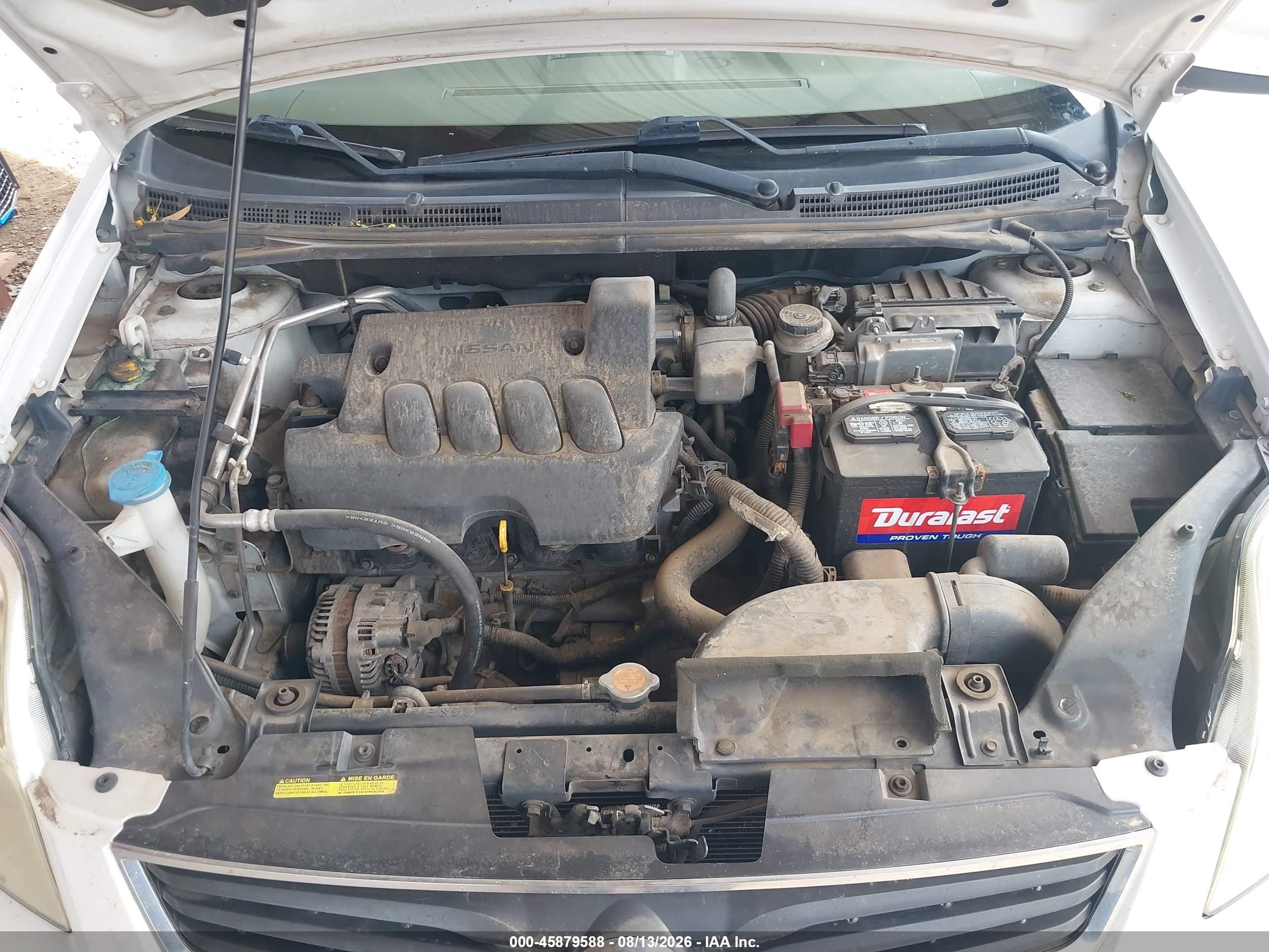 2011 Nissan Sentra 2.0 Белый vin: 3N1AB6APXBL679913