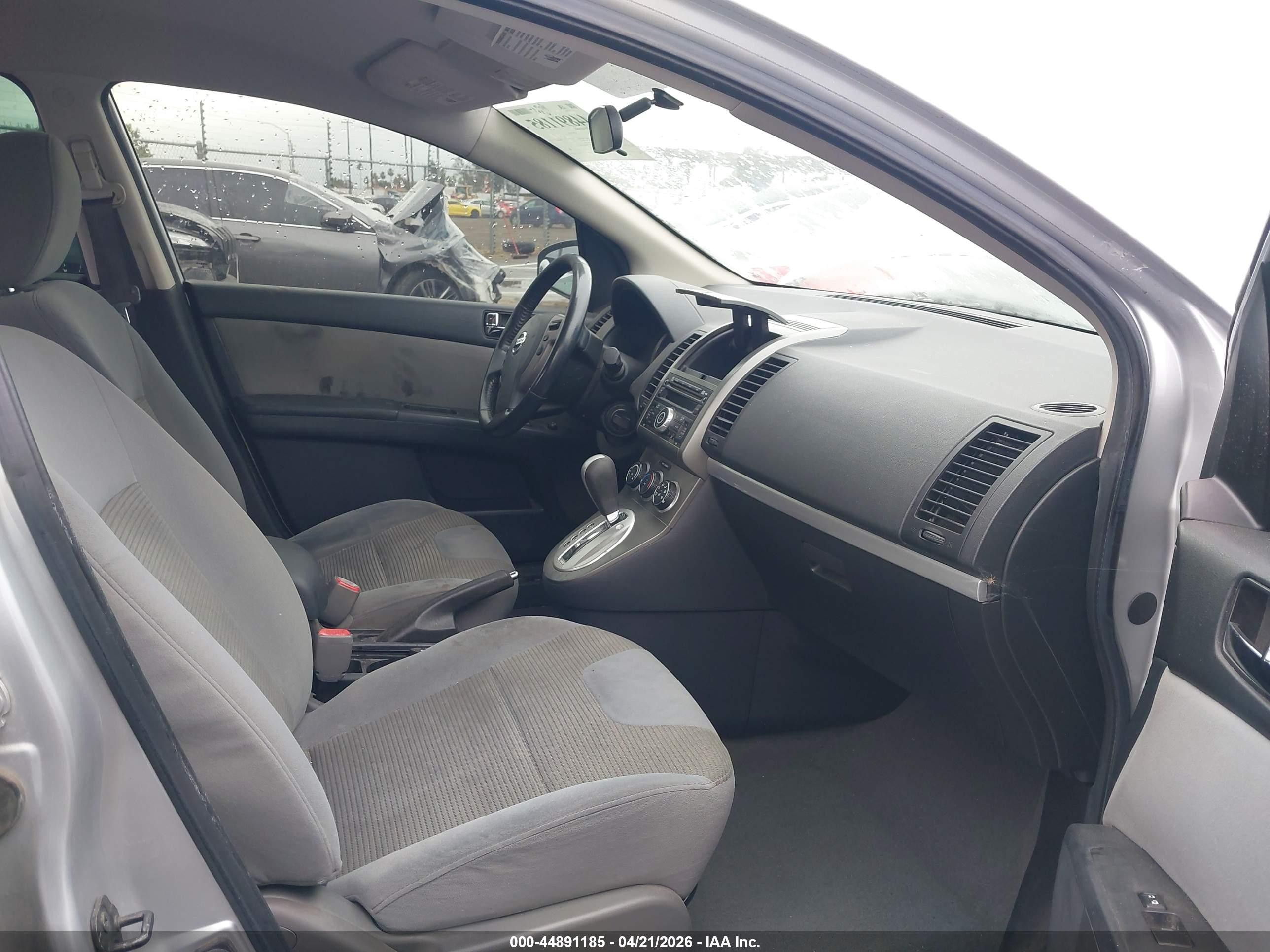 2011 Nissan Sentra 2.0sr Silver vin: 3N1AB6APXBL685243
