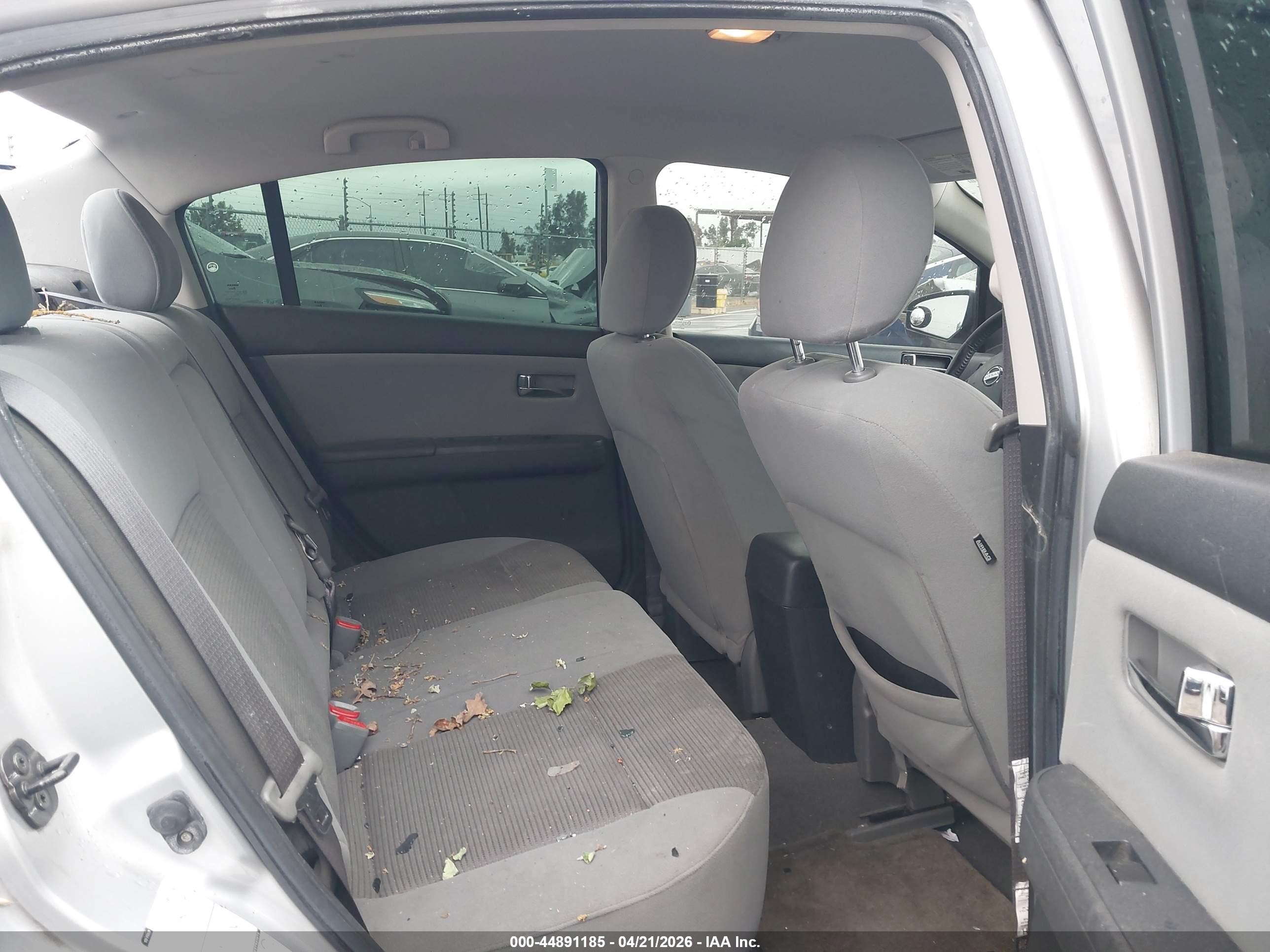 2011 Nissan Sentra 2.0sr Silver vin: 3N1AB6APXBL685243