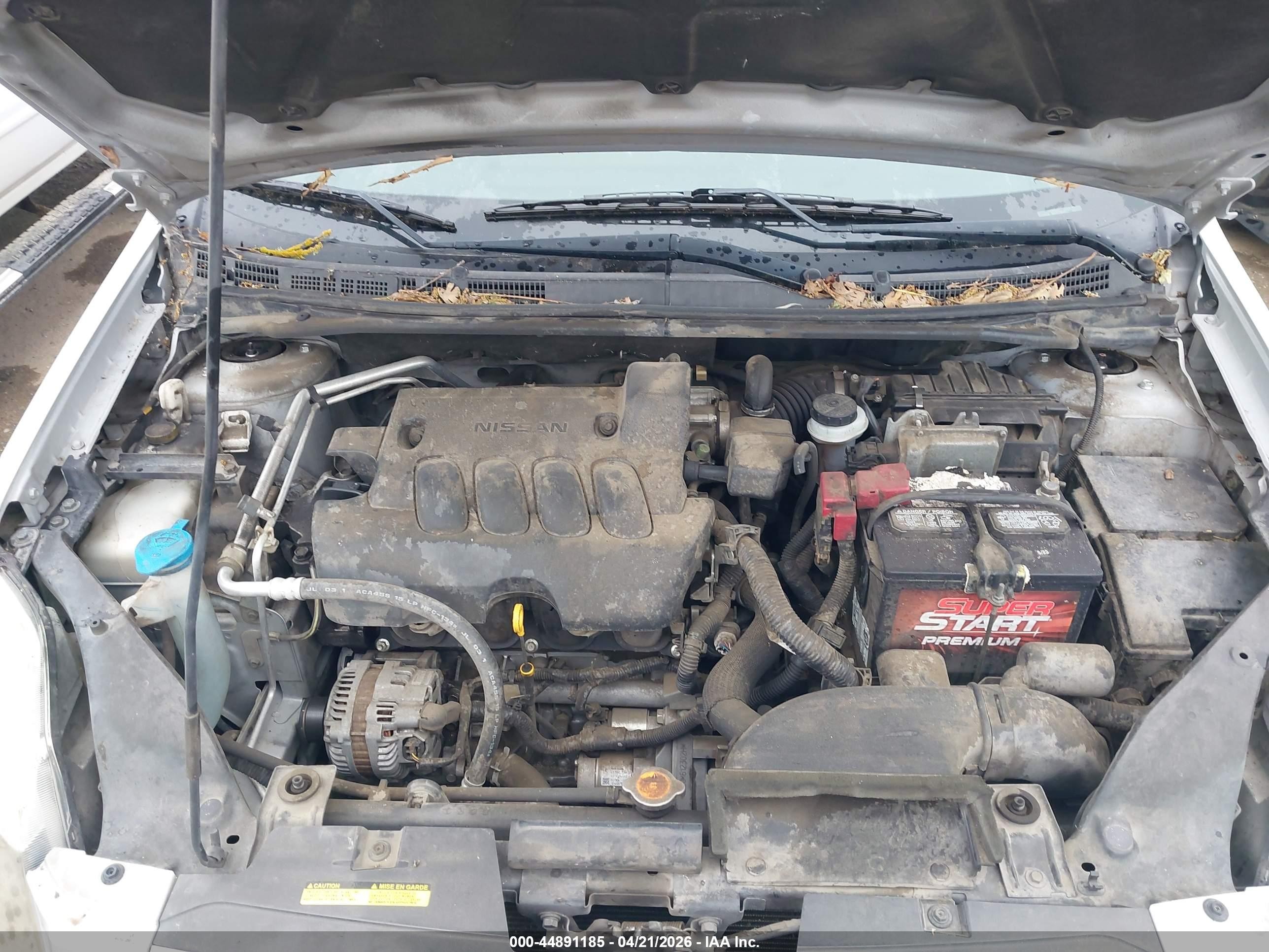 2011 Nissan Sentra 2.0sr Silver vin: 3N1AB6APXBL685243
