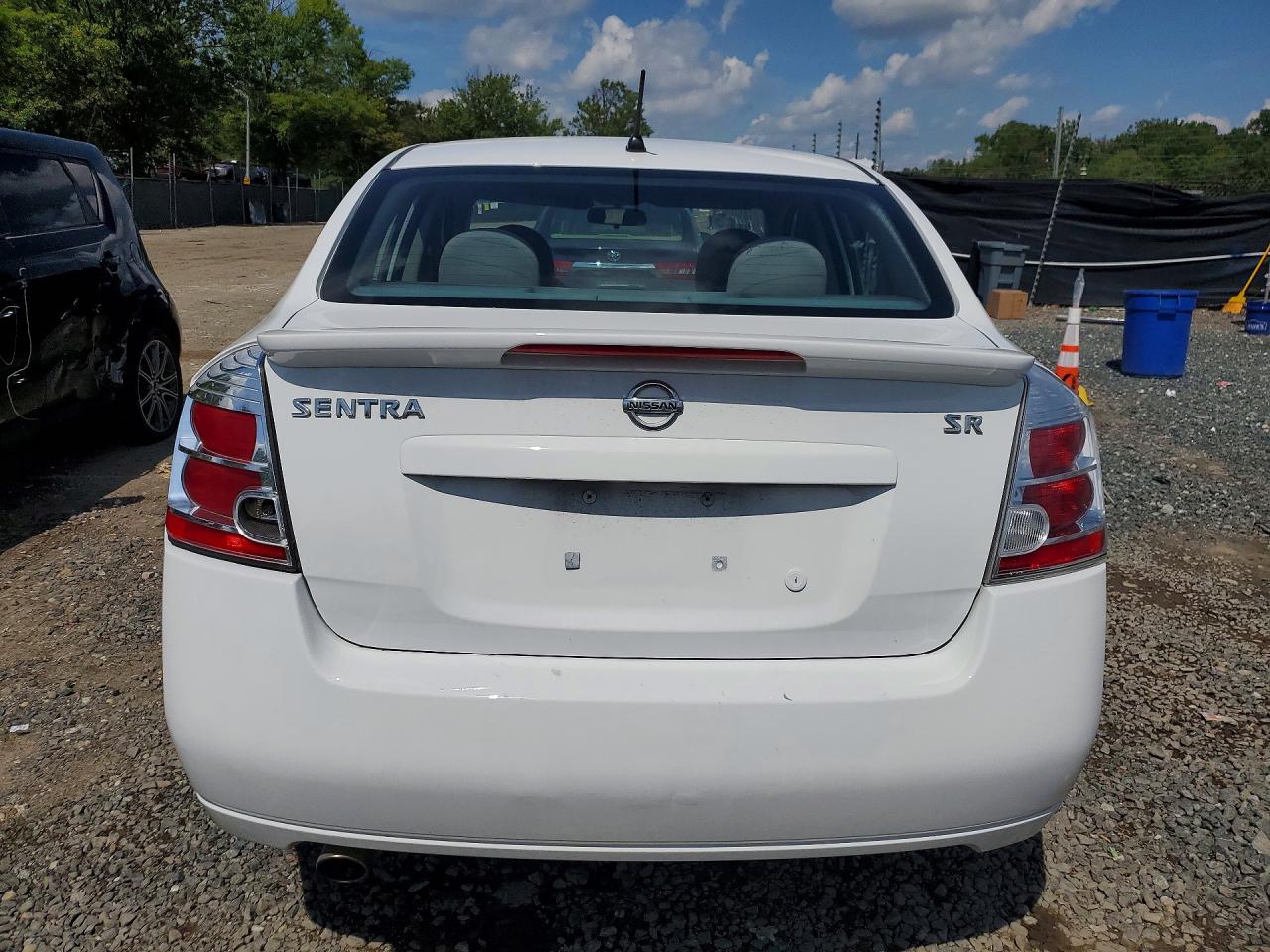 2011 Nissan Sentra 2.0 White vin: 3N1AB6APXBL687932