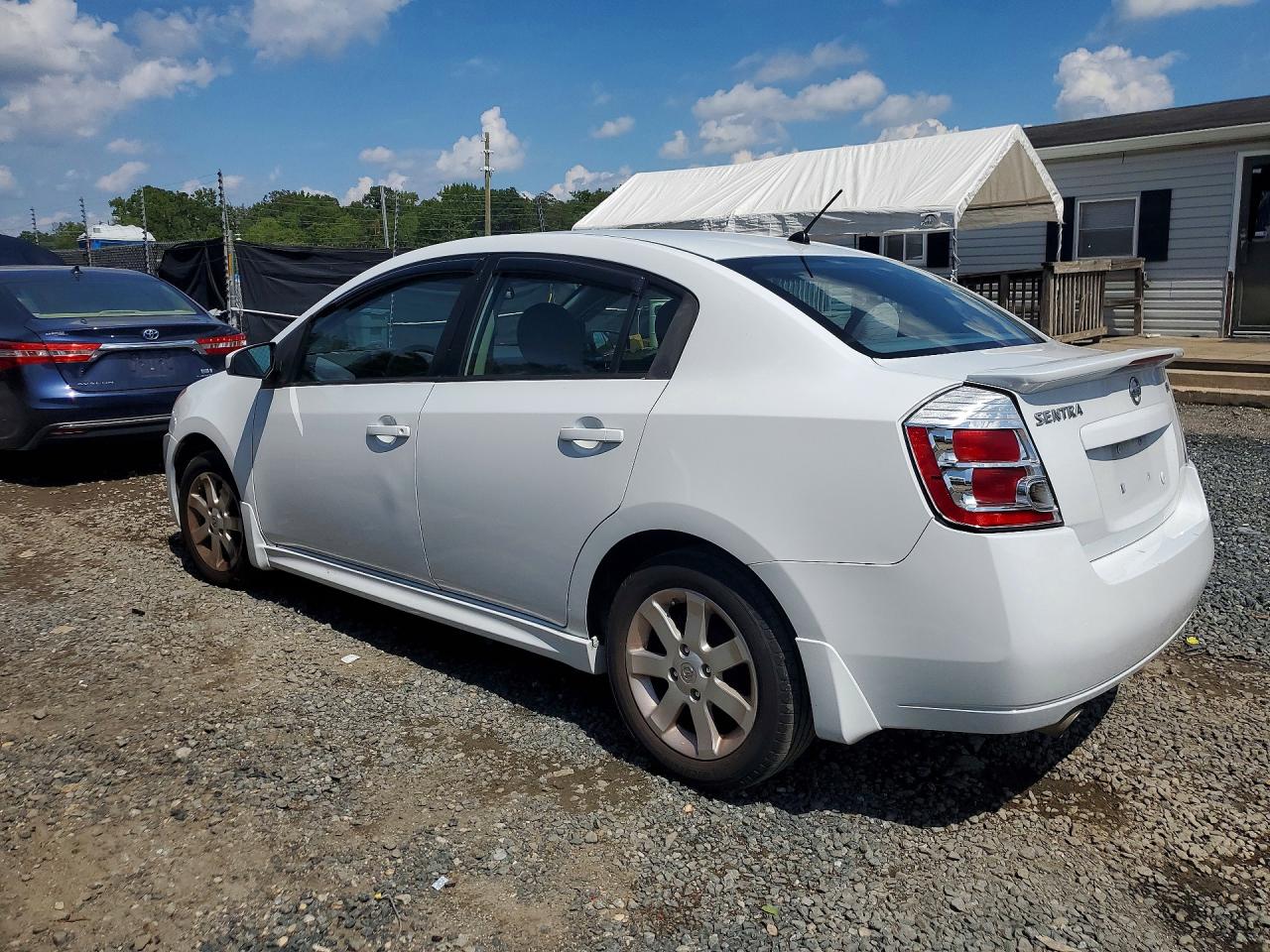 2011 Nissan Sentra 2.0 White vin: 3N1AB6APXBL687932