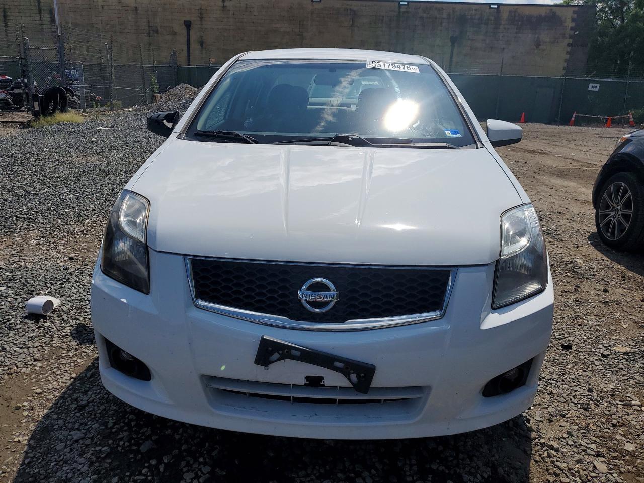 2011 Nissan Sentra 2.0 White vin: 3N1AB6APXBL687932
