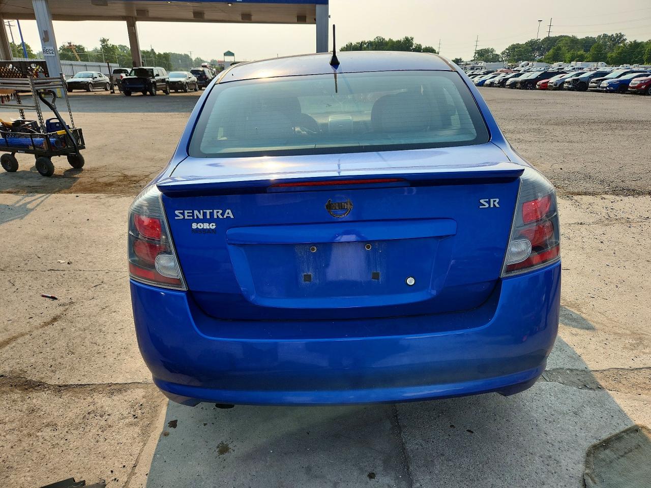 2011 Nissan Sentra 2.0 Blue vin: 3N1AB6APXBL706298