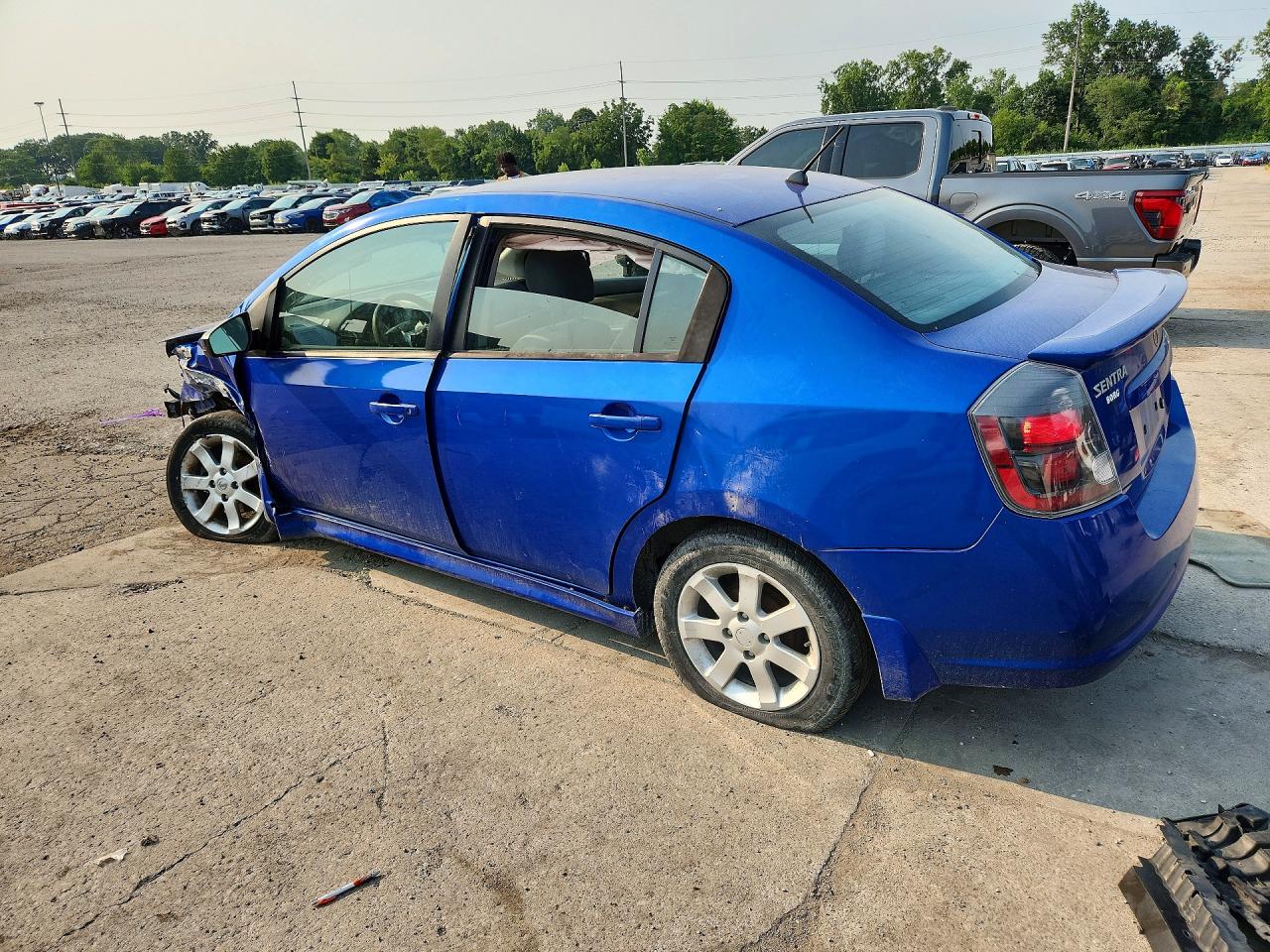 2011 Nissan Sentra 2.0 Blue vin: 3N1AB6APXBL706298