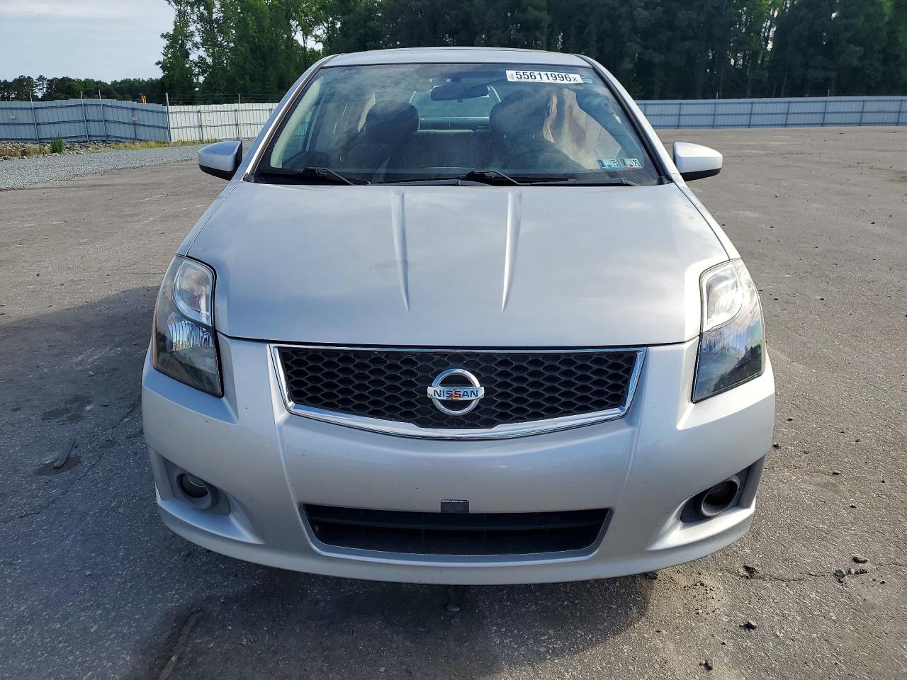 2011 Nissan Sentra 2.0 Silver vin: 3N1AB6APXBL710769