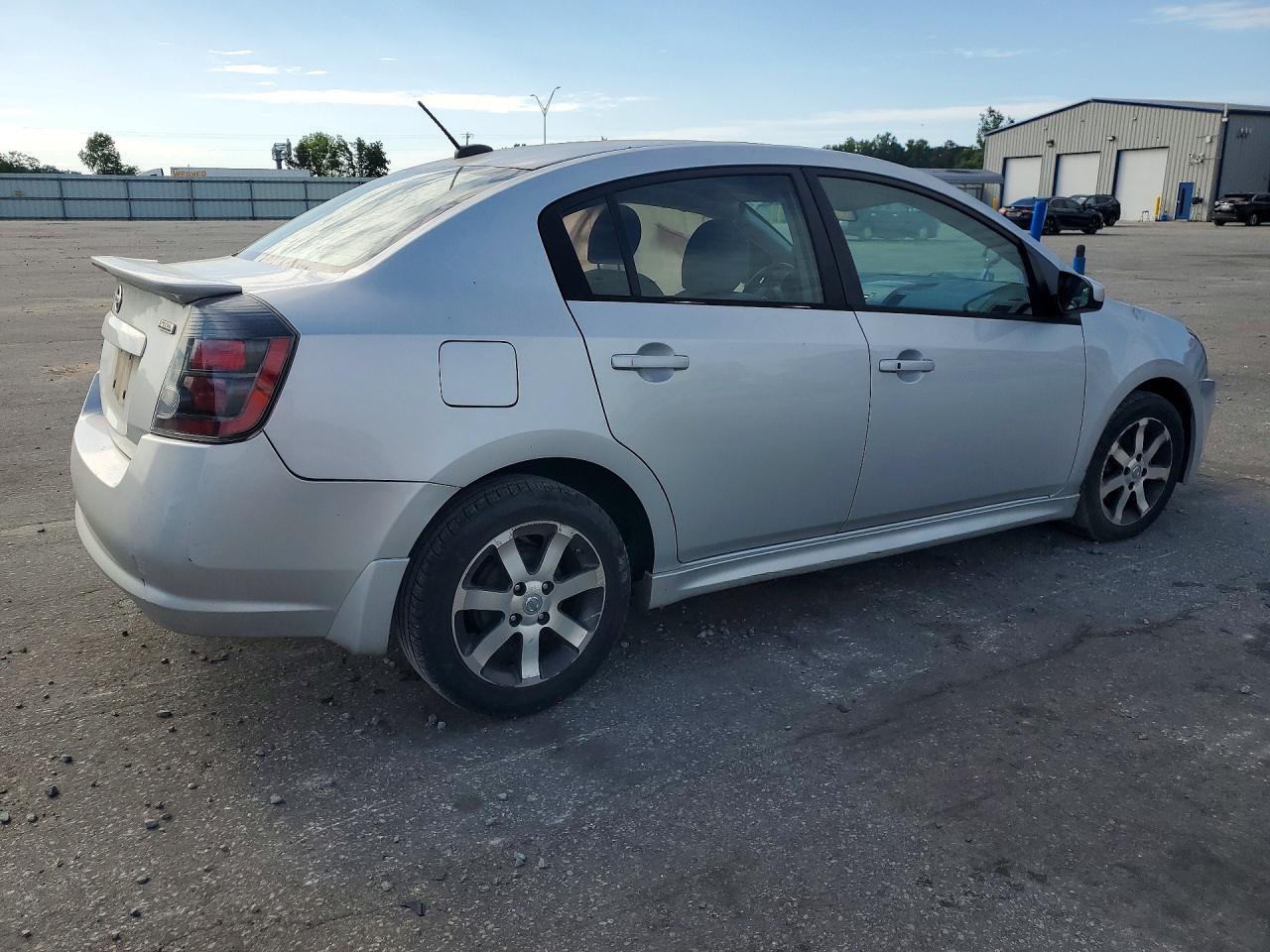 2011 Nissan Sentra 2.0 Silver vin: 3N1AB6APXBL710769