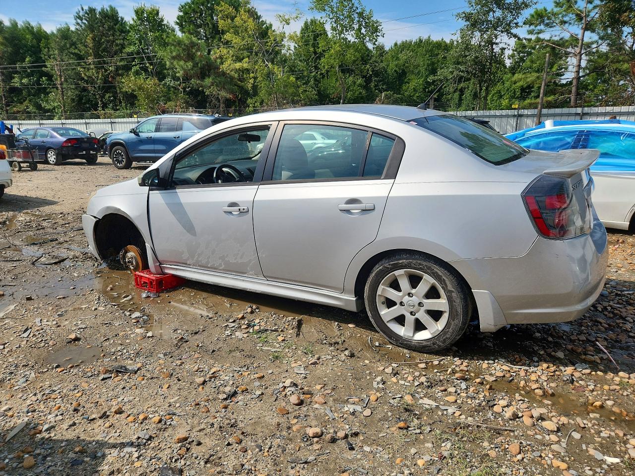 2011 Nissan Sentra 2.0 Silver vin: 3N1AB6APXBL732299
