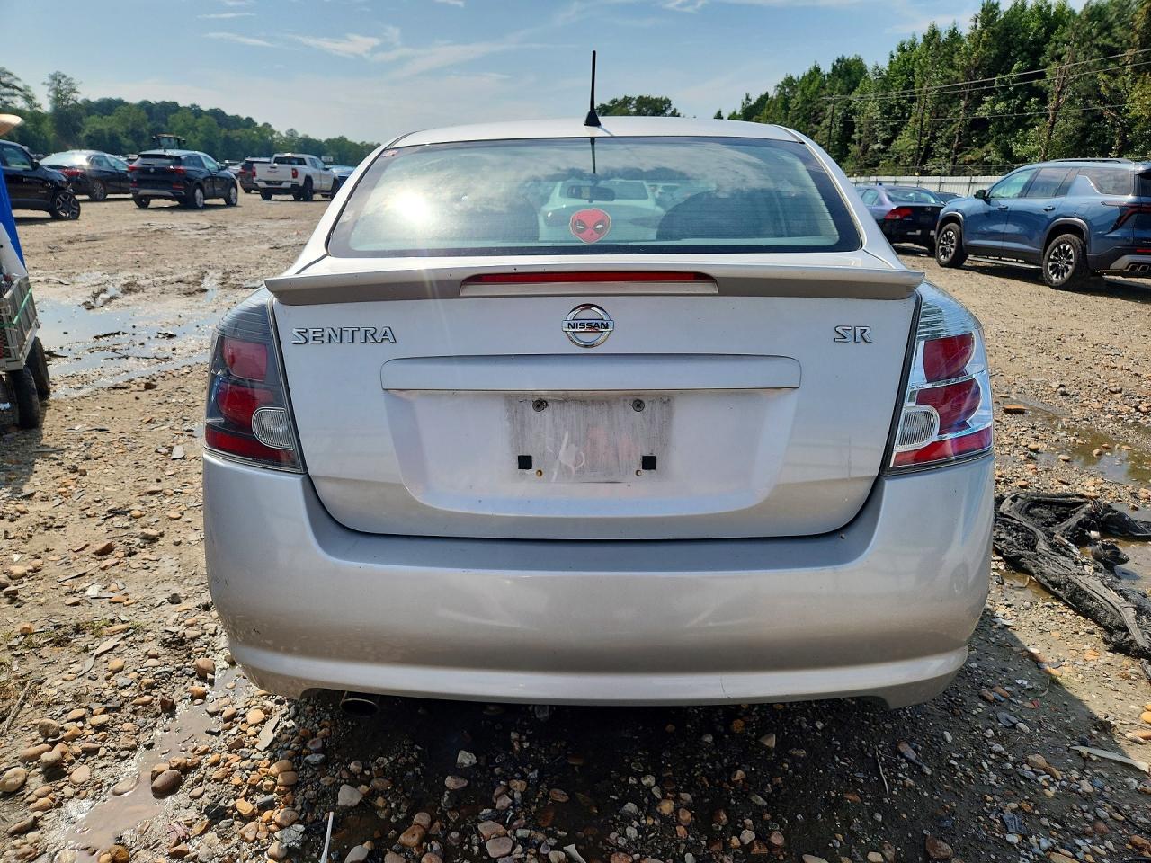 2011 Nissan Sentra 2.0 Silver vin: 3N1AB6APXBL732299