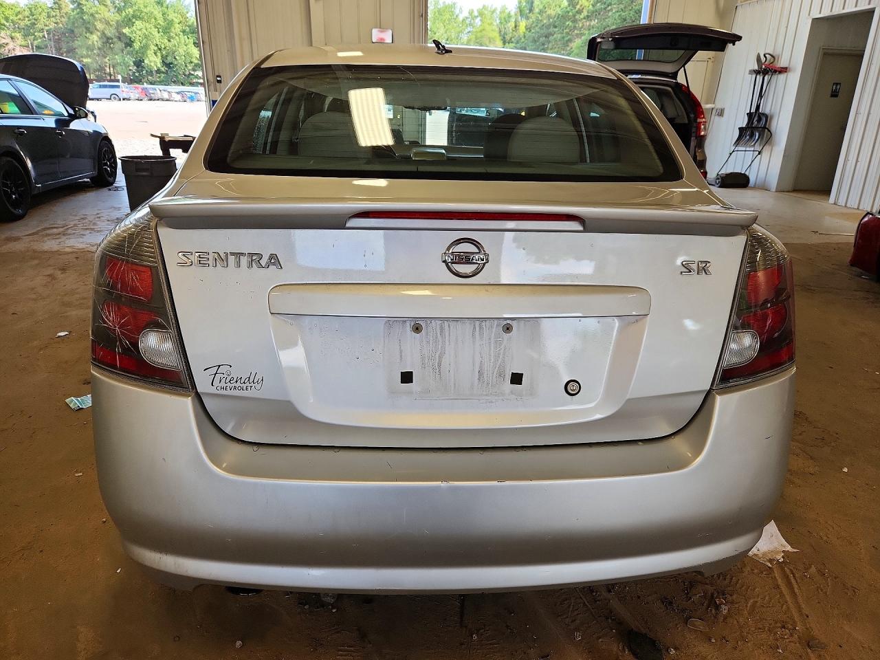 2012 Nissan Sentra 2.0 Silver vin: 3N1AB6APXCL615629