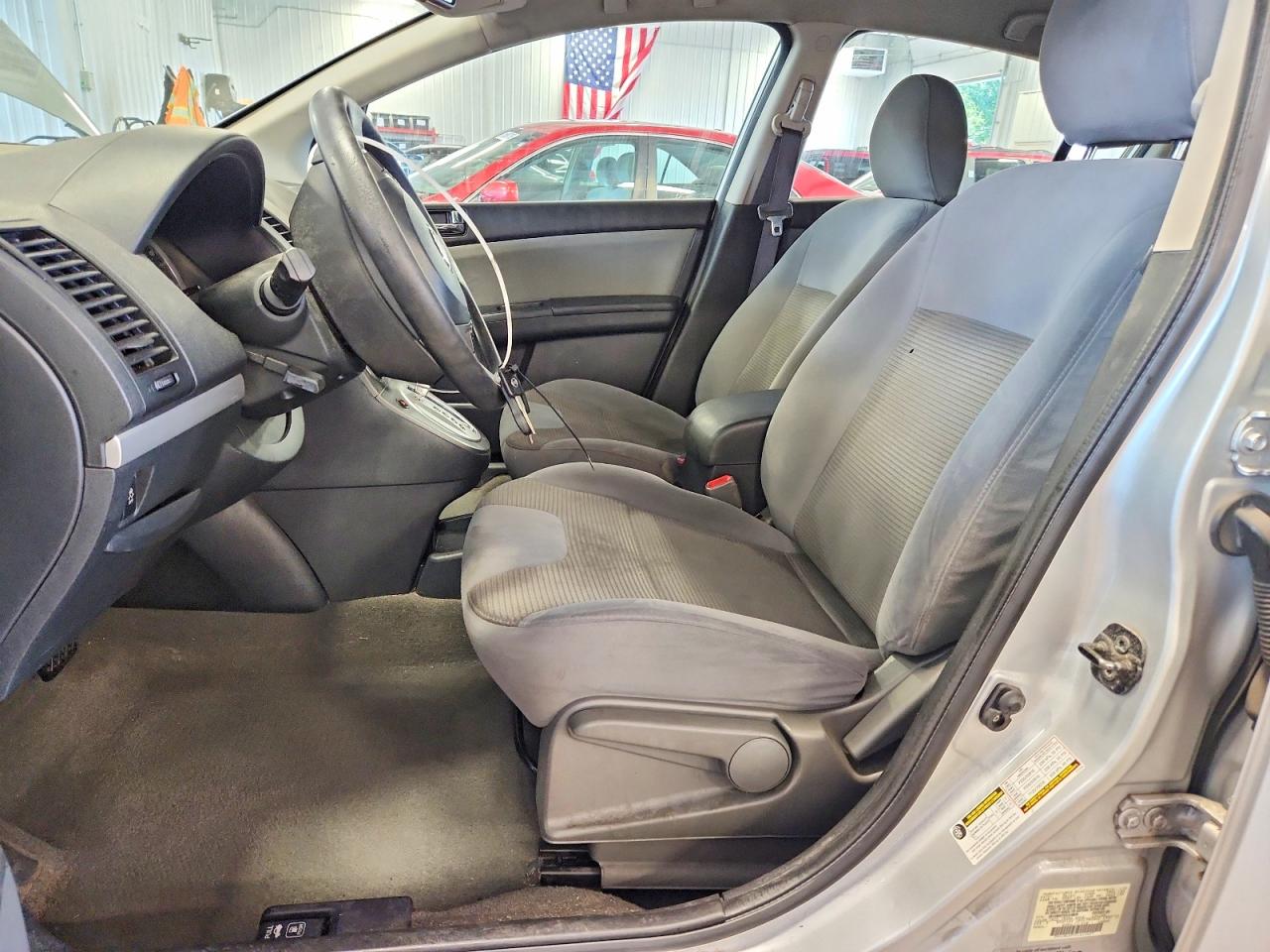 2012 Nissan Sentra 2.0 Silver vin: 3N1AB6APXCL615629