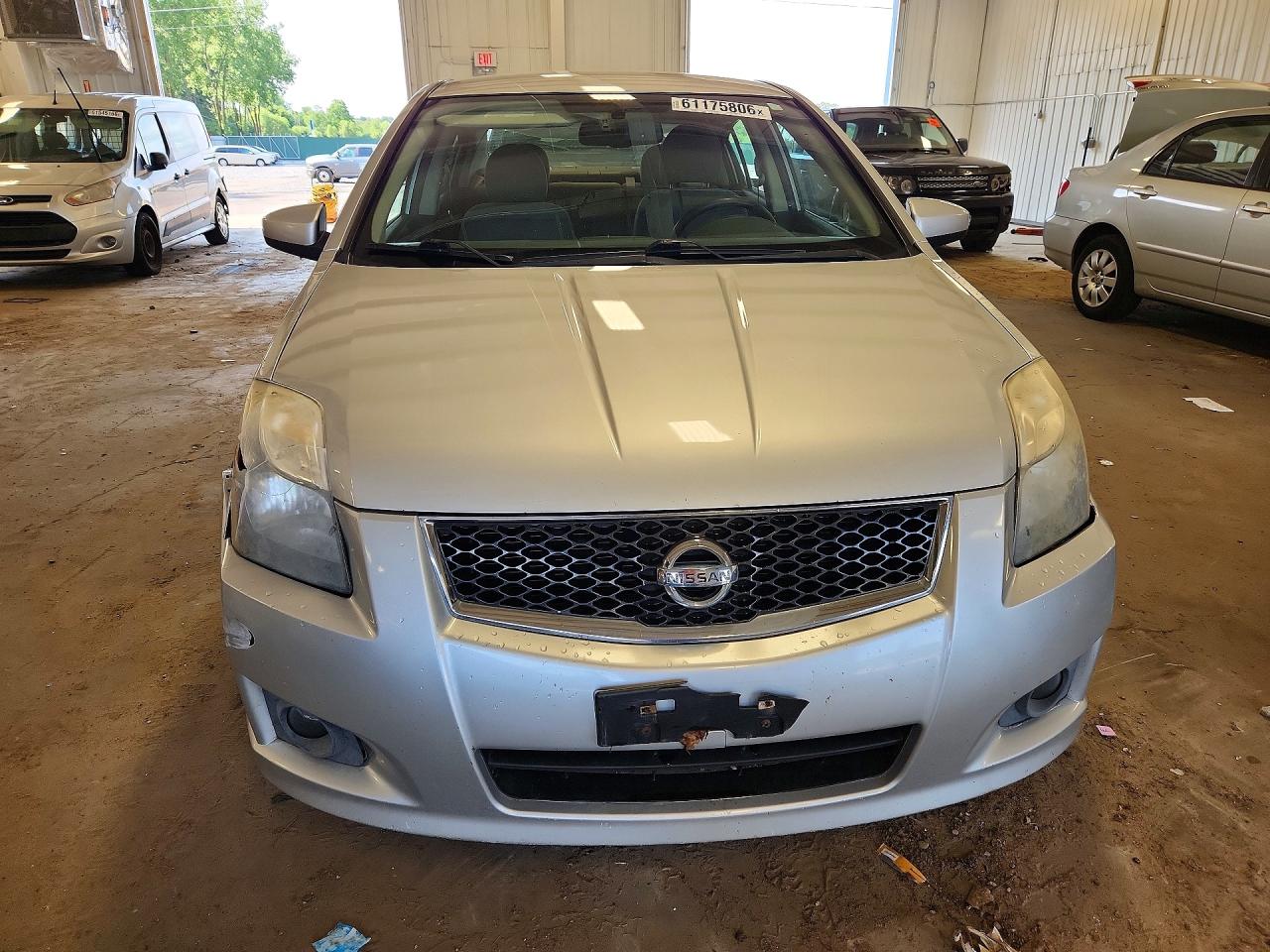 2012 Nissan Sentra 2.0 Silver vin: 3N1AB6APXCL615629