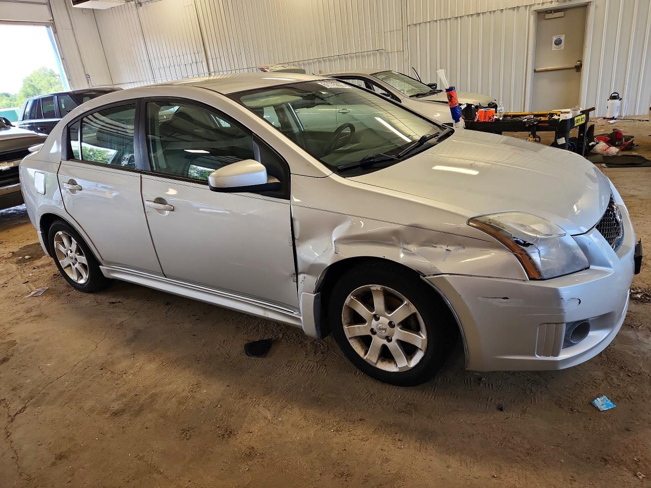 2012 Nissan Sentra 2.0 Silver vin: 3N1AB6APXCL615629