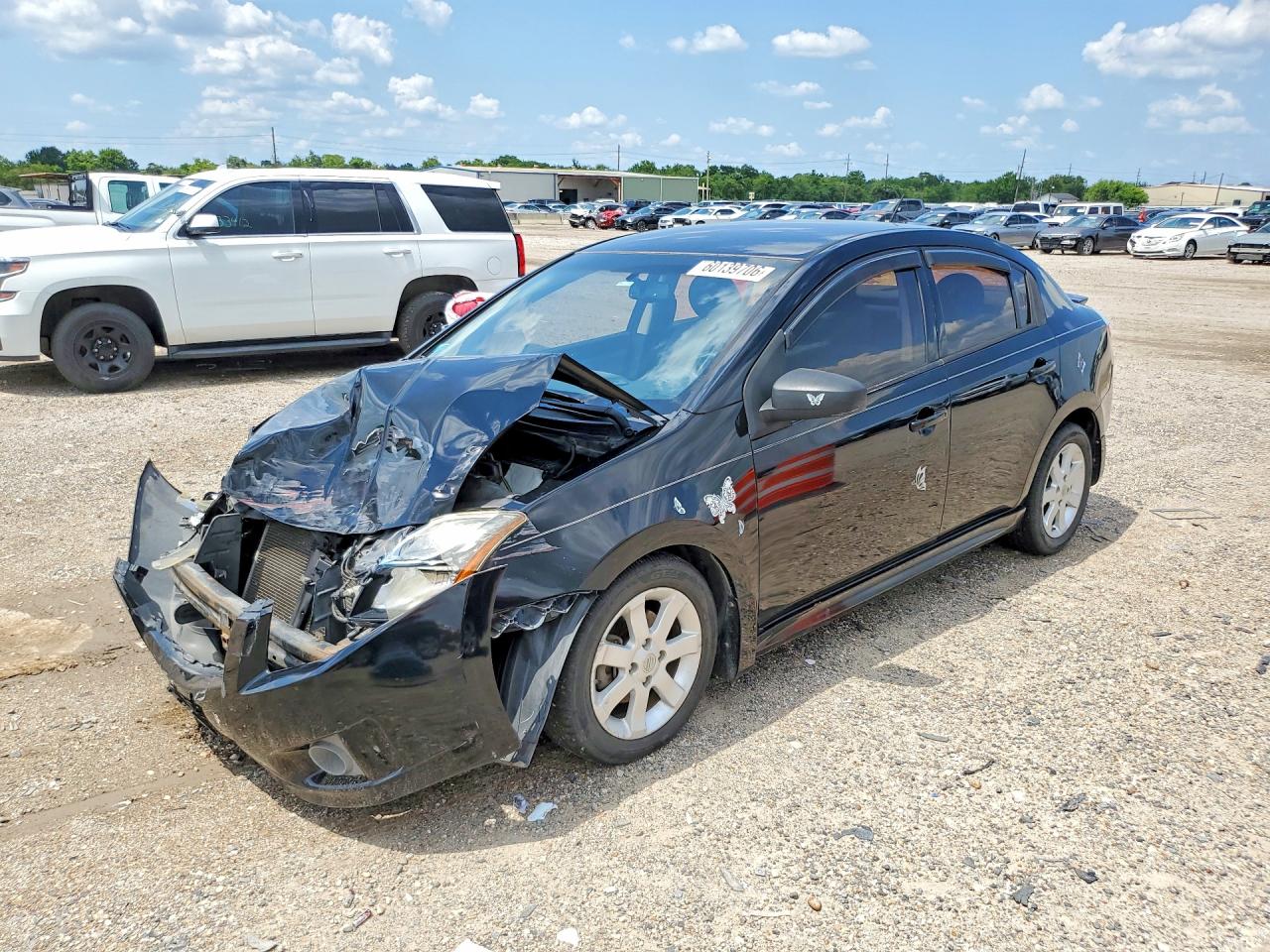 2012 Nissan Sentra 2.0 Black vin: 3N1AB6APXCL616750