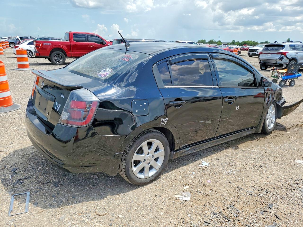 2012 Nissan Sentra 2.0 Black vin: 3N1AB6APXCL616750