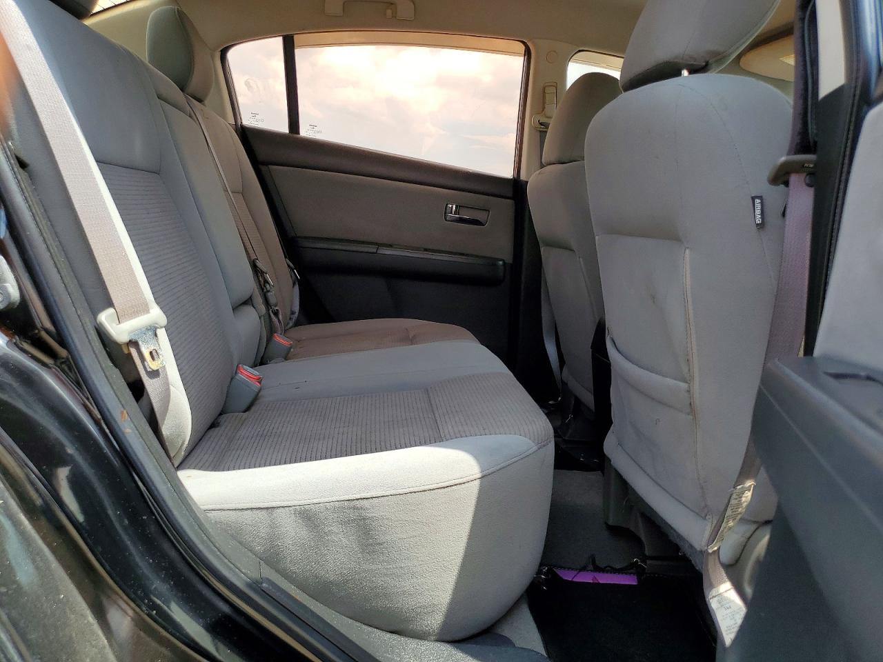 2012 Nissan Sentra 2.0 Black vin: 3N1AB6APXCL616750
