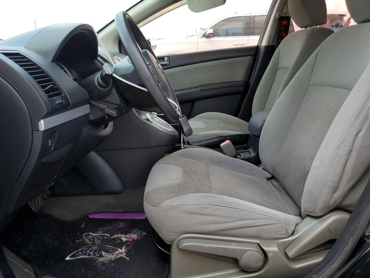 2012 Nissan Sentra 2.0 Black vin: 3N1AB6APXCL616750