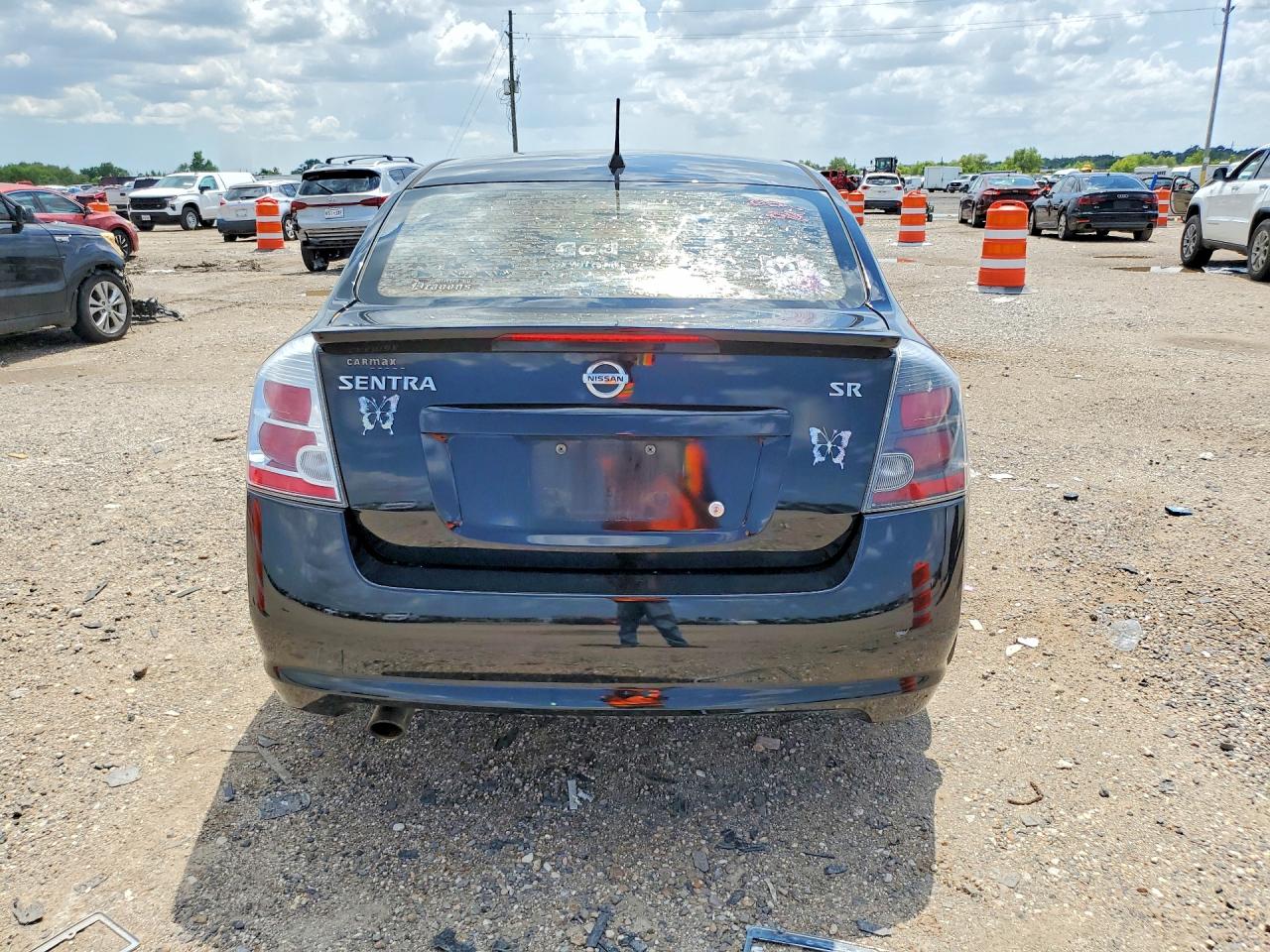 2012 Nissan Sentra 2.0 Black vin: 3N1AB6APXCL616750