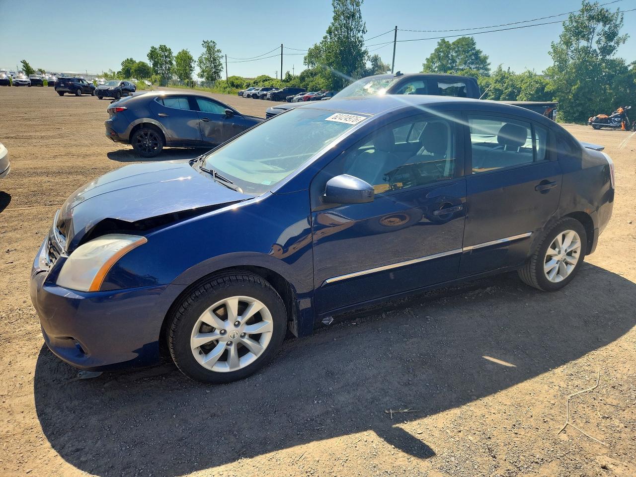 2012 Nissan Sentra 2.0 Blue vin: 3N1AB6APXCL635413