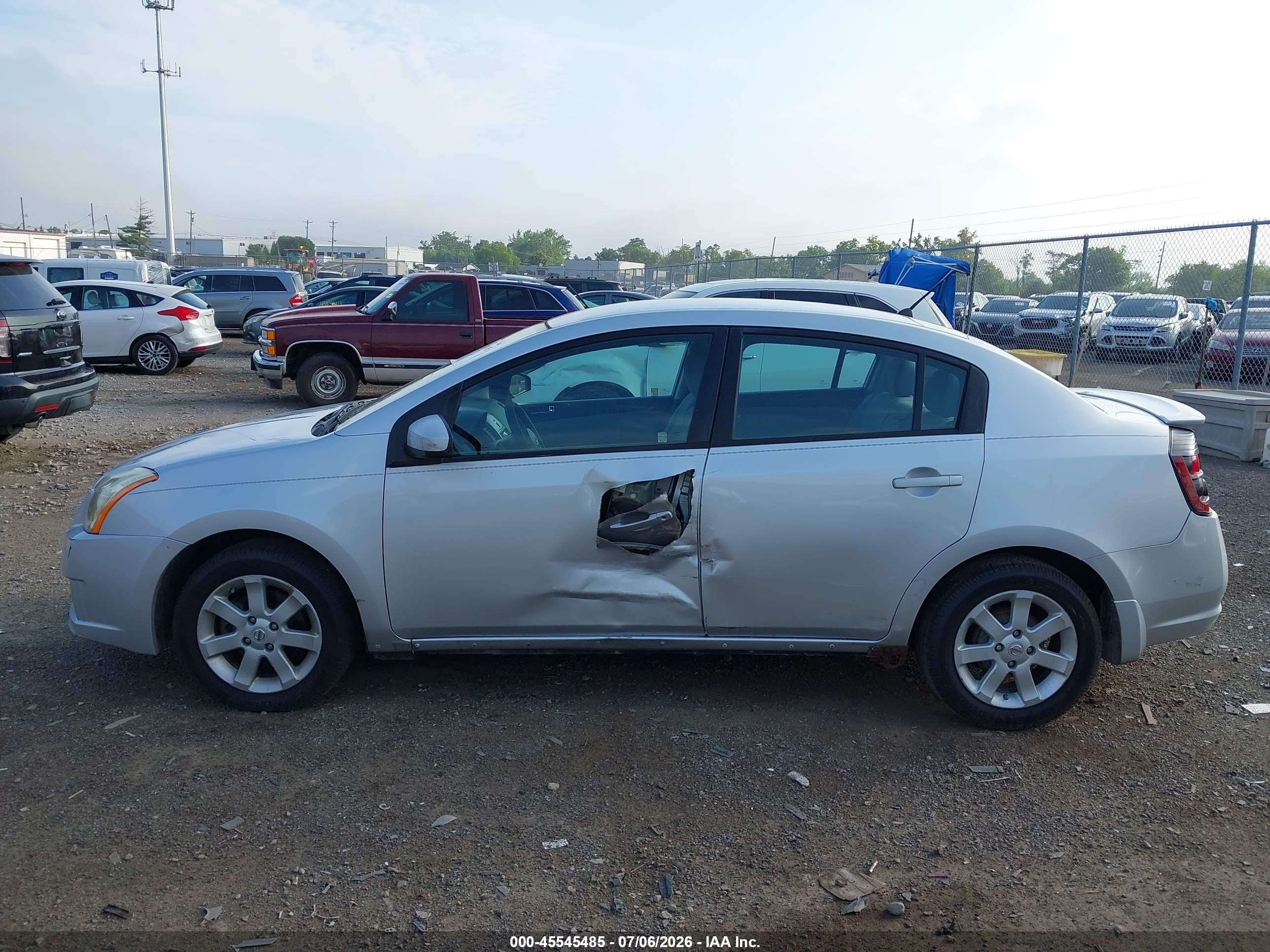 2012 Nissan Sentra 2.0 Sr Silver vin: 3N1AB6APXCL670419