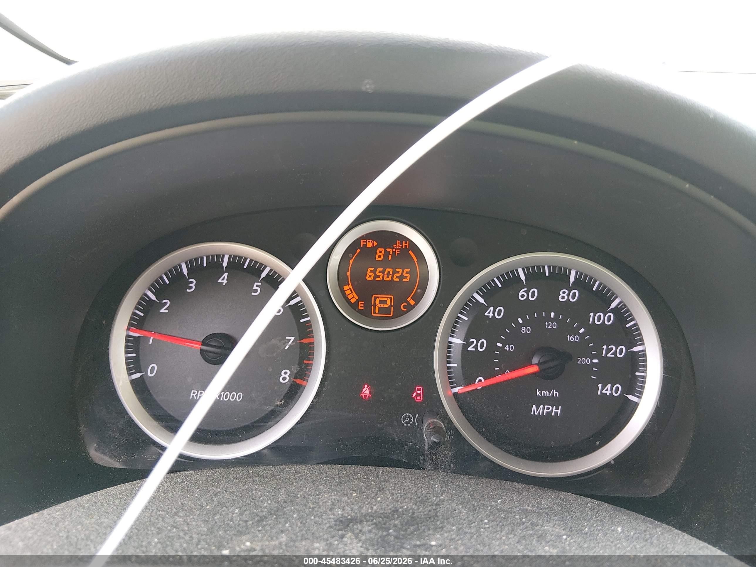 2012 Nissan Sentra 2.0 S Red vin: 3N1AB6APXCL681615