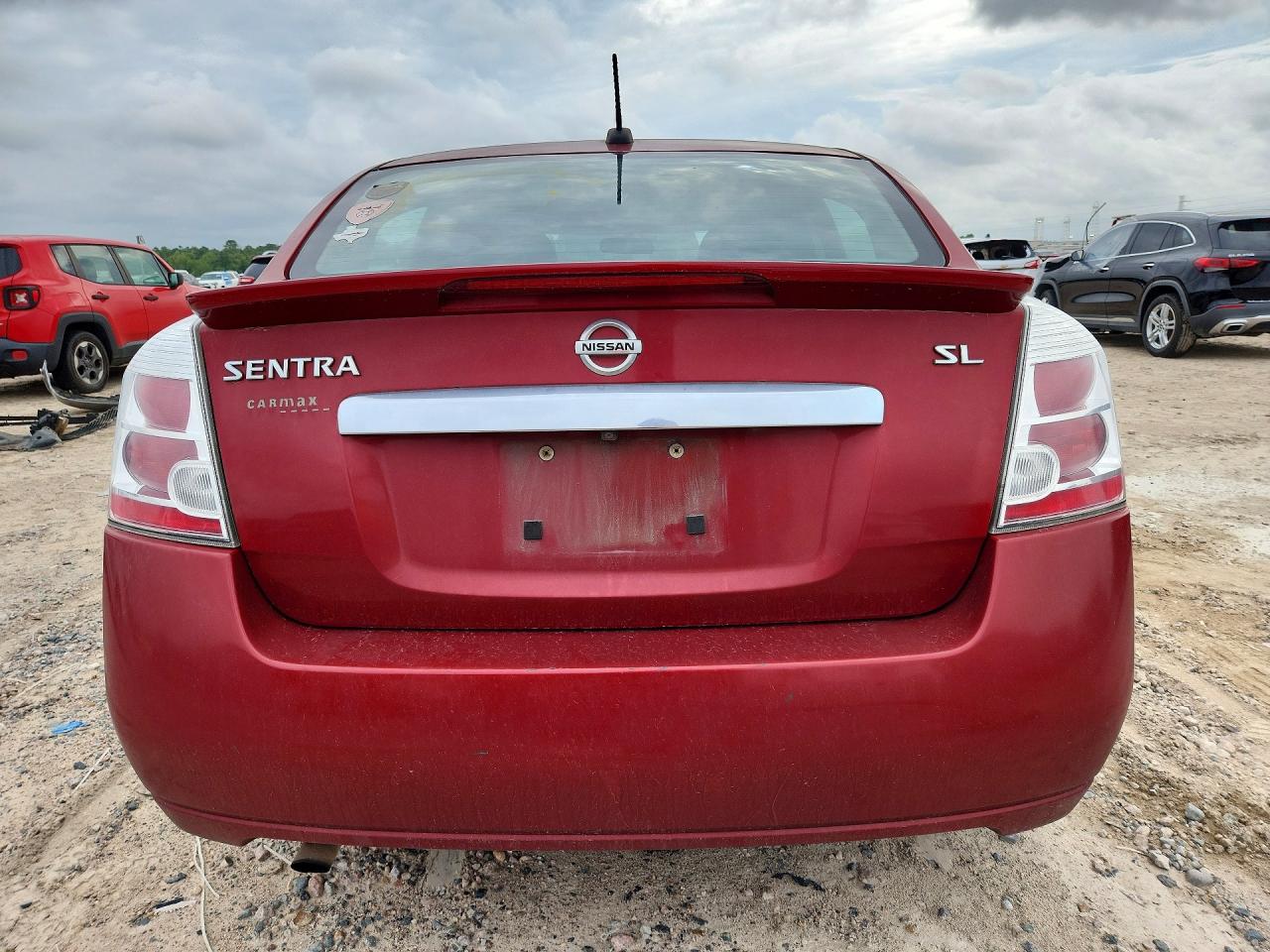 2012 Nissan Sentra 2.0 Red vin: 3N1AB6APXCL700485