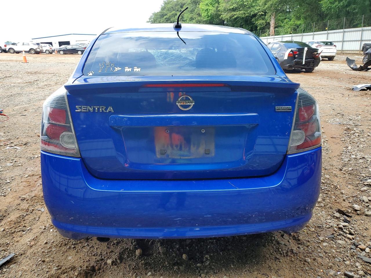 2012 Nissan Sentra 2.0 Blue vin: 3N1AB6APXCL707114