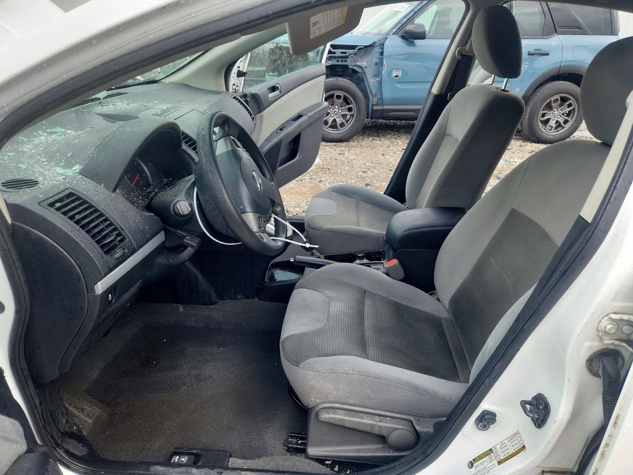 2012 Nissan Sentra 2.0 White vin: 3N1AB6APXCL711843