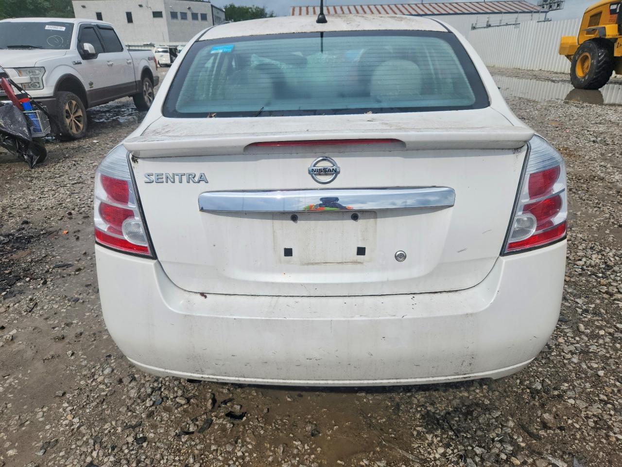 2012 Nissan Sentra 2.0 White vin: 3N1AB6APXCL711843