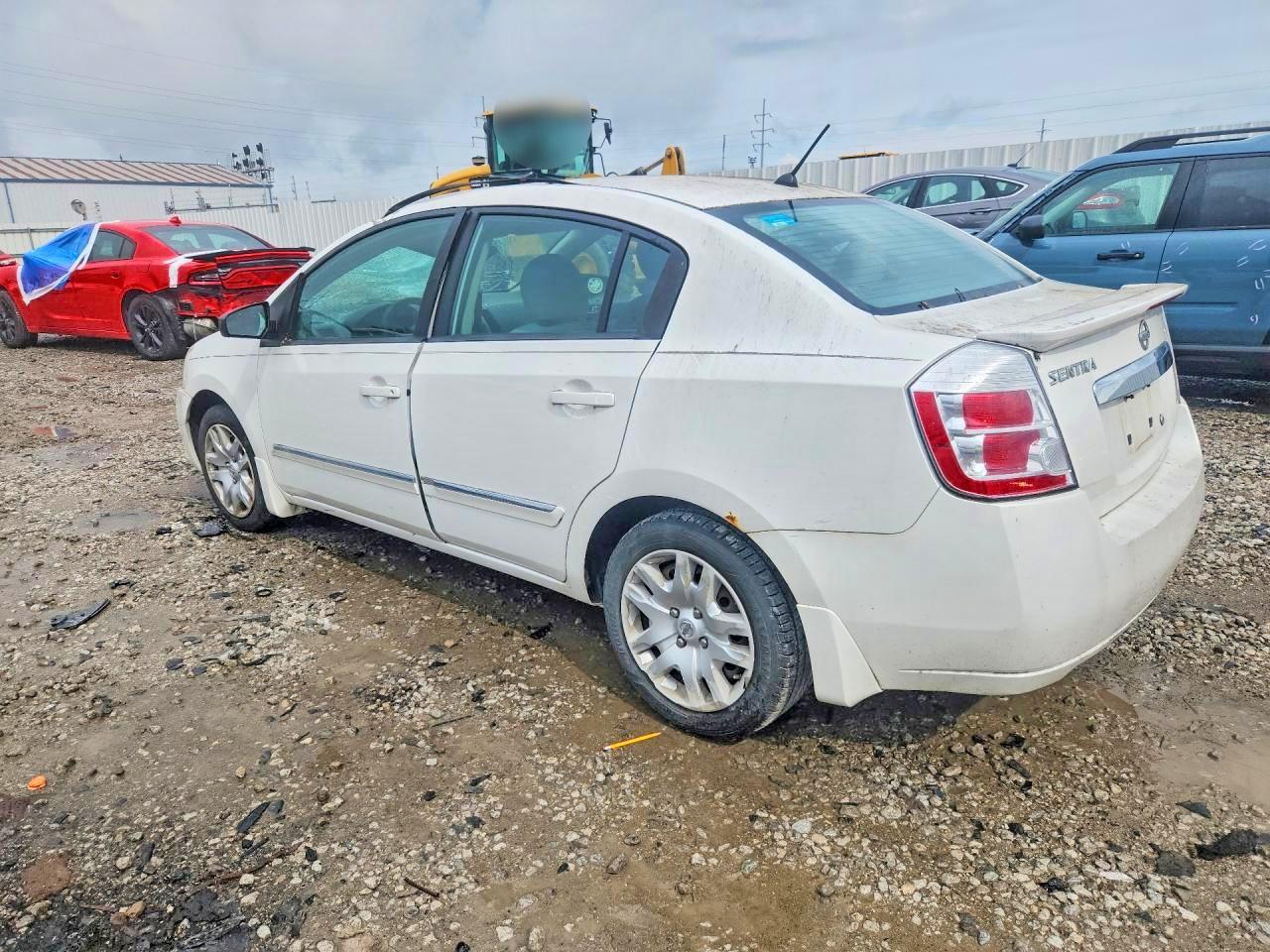 2012 Nissan Sentra 2.0 White vin: 3N1AB6APXCL711843