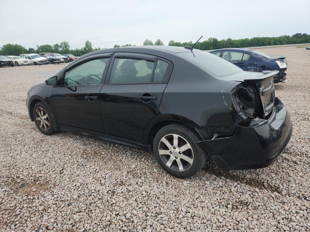 2012 Nissan Sentra 2.0 Black vin: 3N1AB6APXCL723331