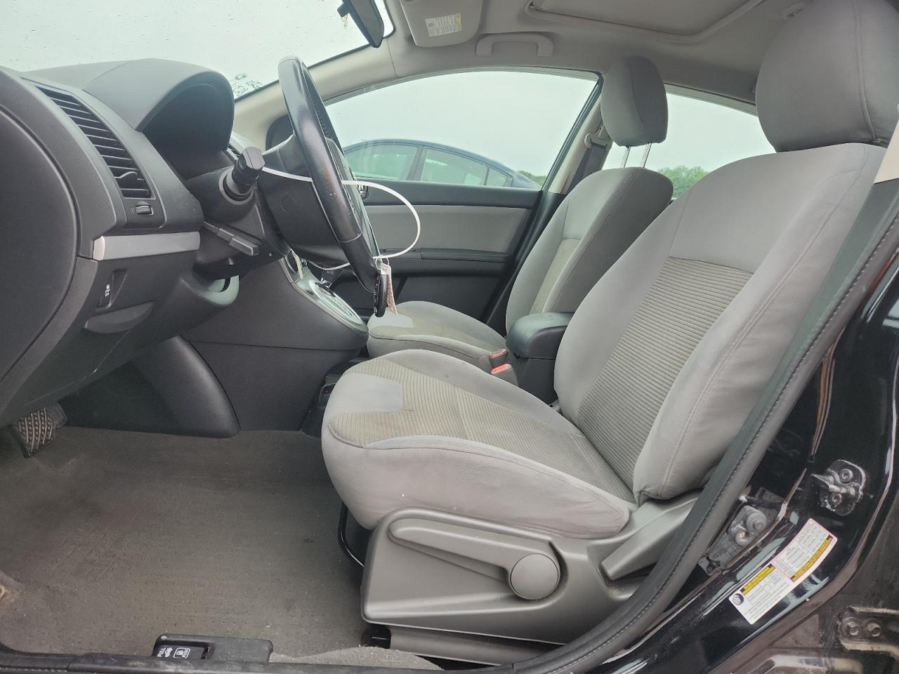 2012 Nissan Sentra 2.0 Black vin: 3N1AB6APXCL723331