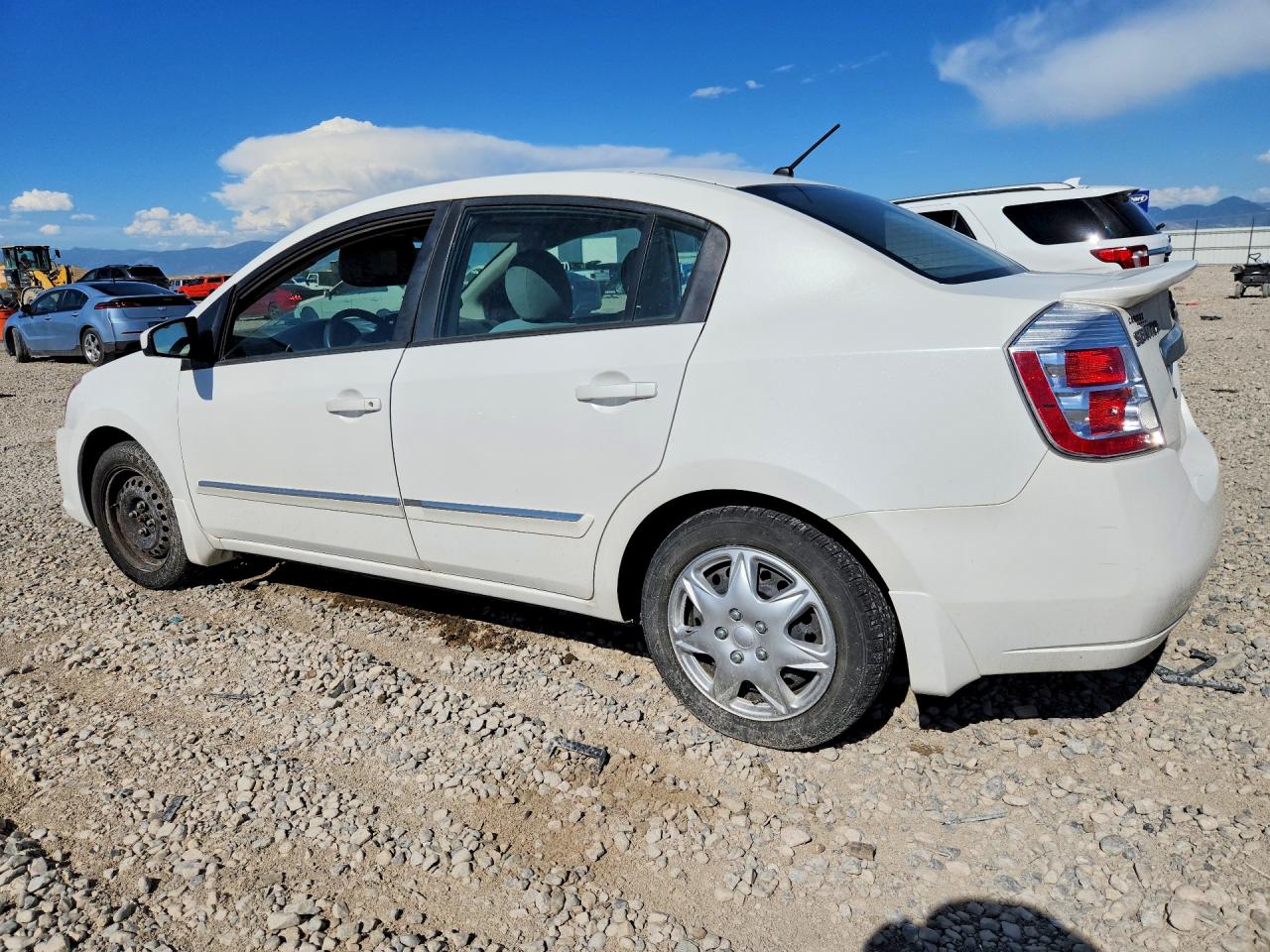 2012 Nissan Sentra 2.0 White vin: 3N1AB6APXCL735723