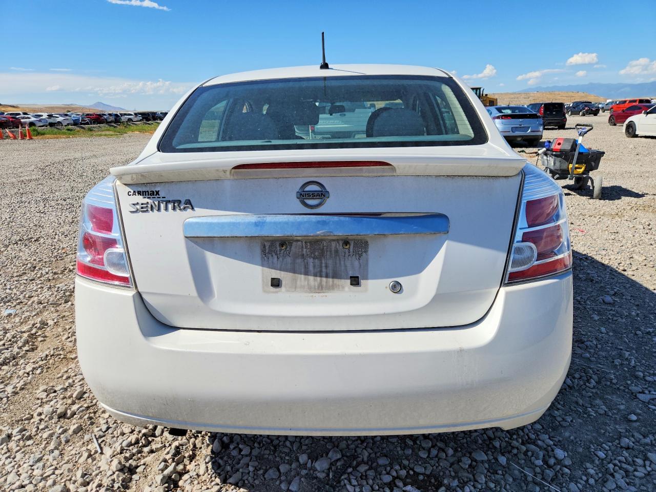 2012 Nissan Sentra 2.0 White vin: 3N1AB6APXCL735723