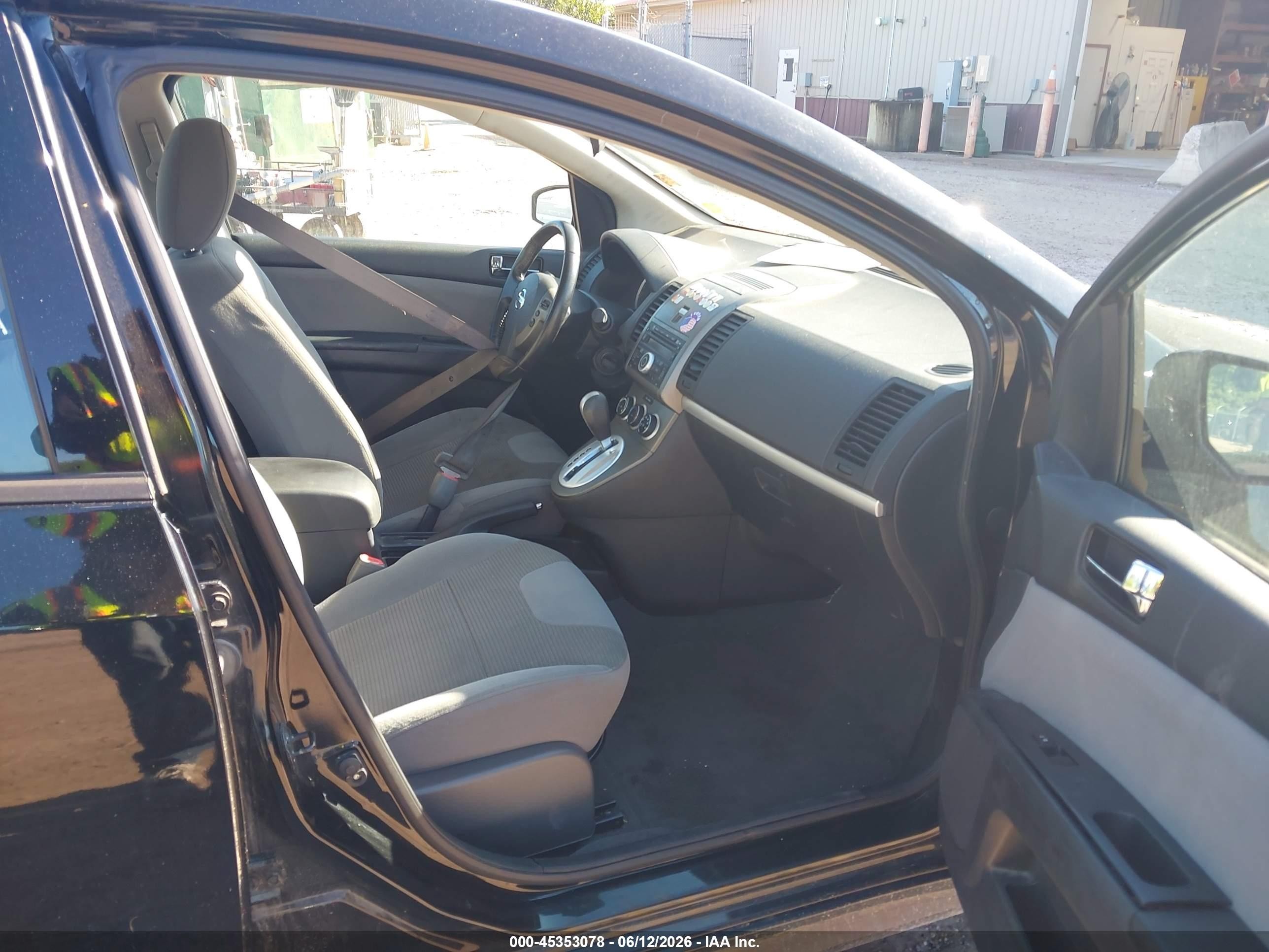 2012 Nissan Sentra 2.0 Sr Black vin: 3N1AB6APXCL751940