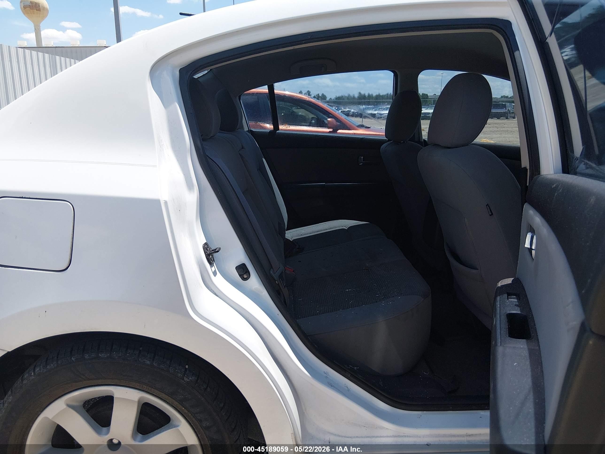 2012 Nissan Sentra 2.0 Sr Белый vin: 3N1AB6APXCL760170