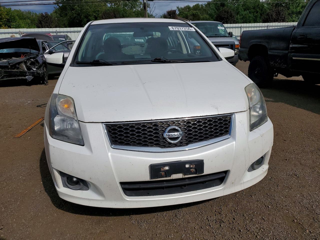 2012 Nissan Sentra 2.0 White vin: 3N1AB6APXCL770116