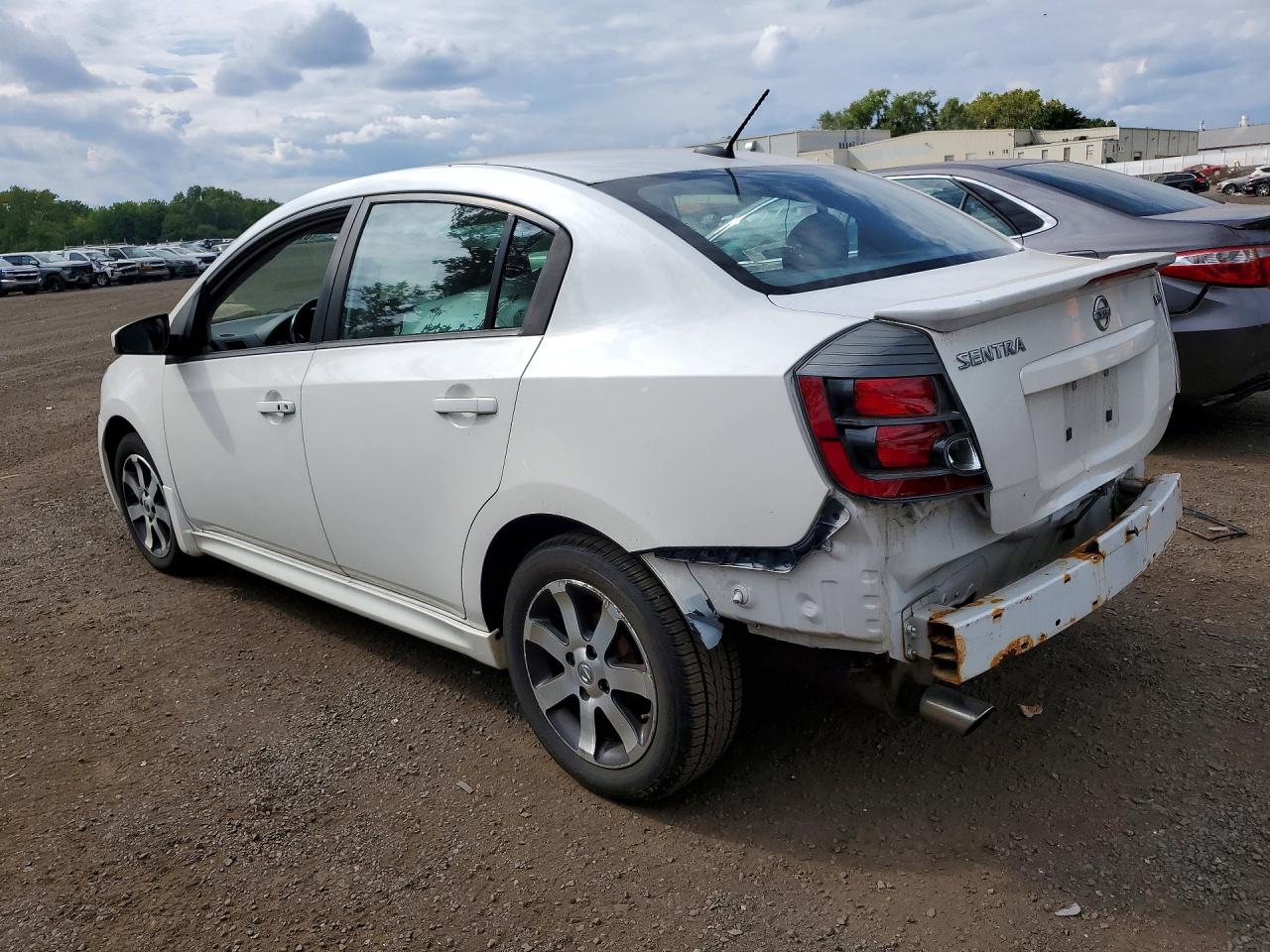2012 Nissan Sentra 2.0 White vin: 3N1AB6APXCL770116