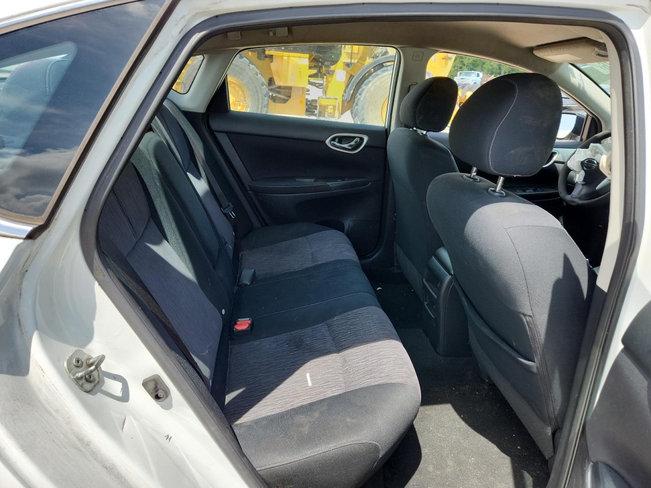 2014 Nissan Sentra Sv White vin: 3N1AB7A2EY318477