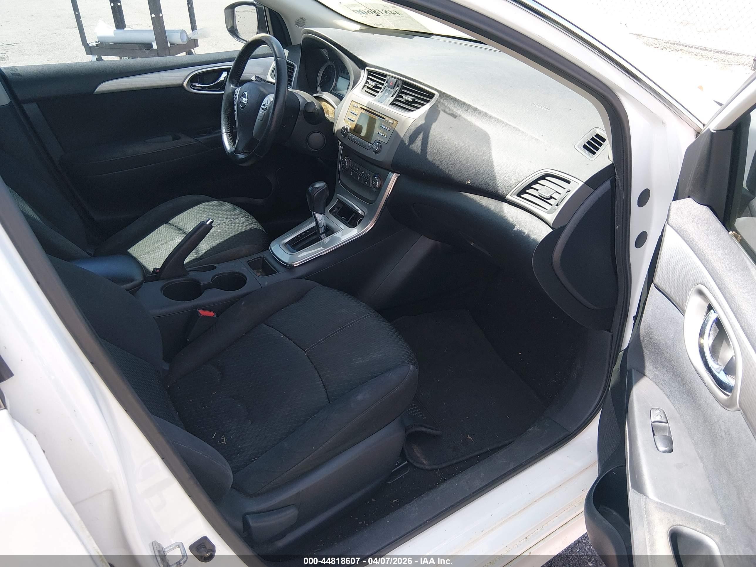 2013 Nissan Sentra Sr White vin: 3N1AB7AP0DL746544