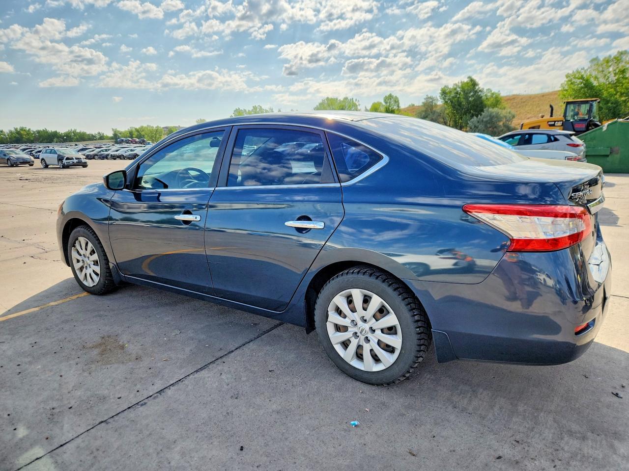 2013 Nissan Sentra S Бирюзовый vin: 3N1AB7AP0DL563483